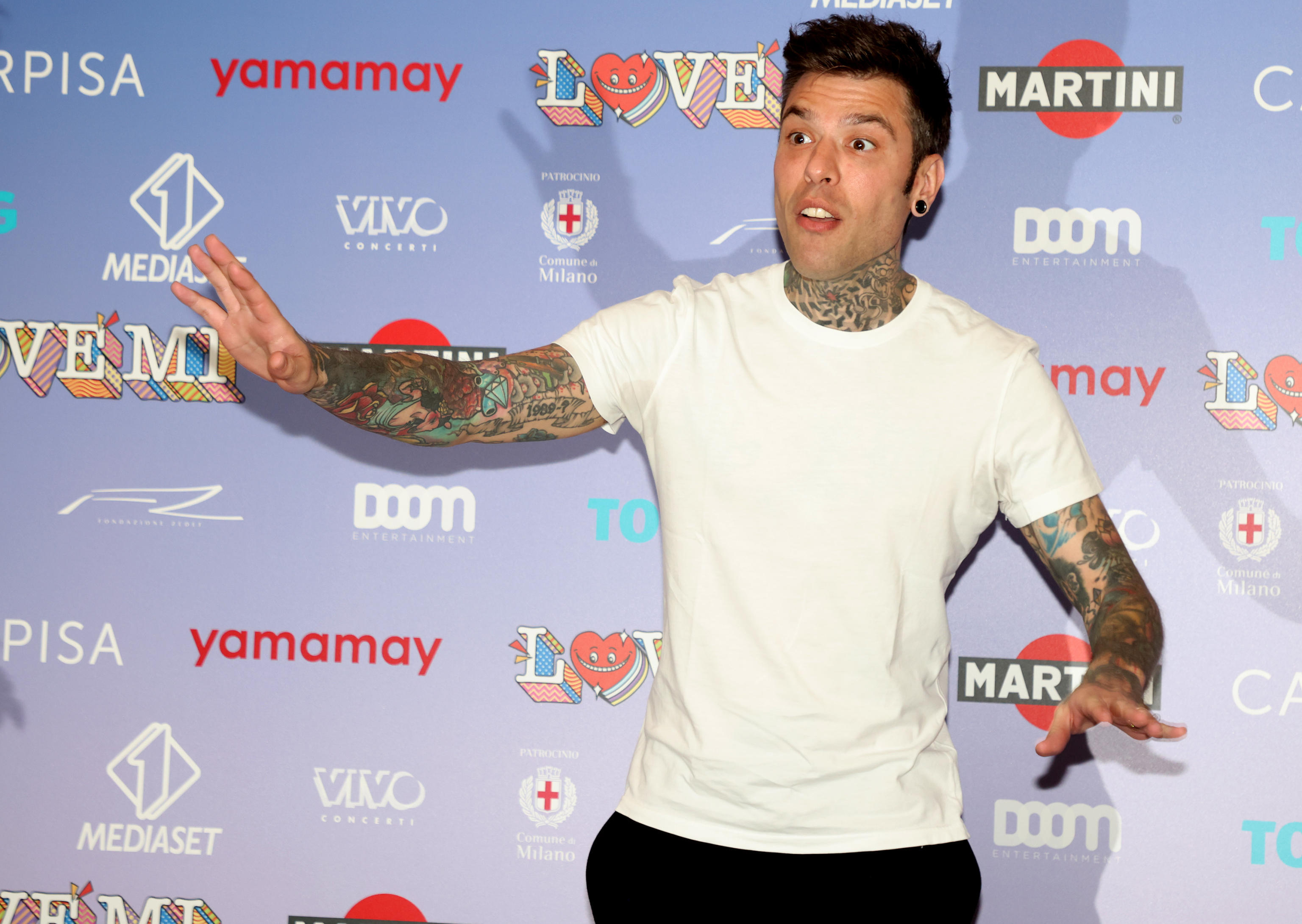 ANSA / MATTEO BAZZI fedez