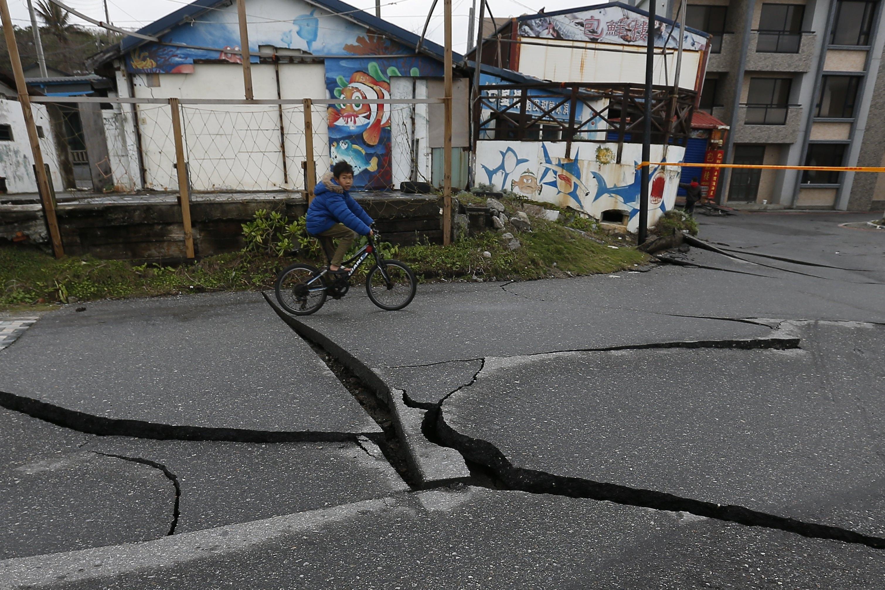 terremoto taiwan EPA/RITCHIE B. TONGO
