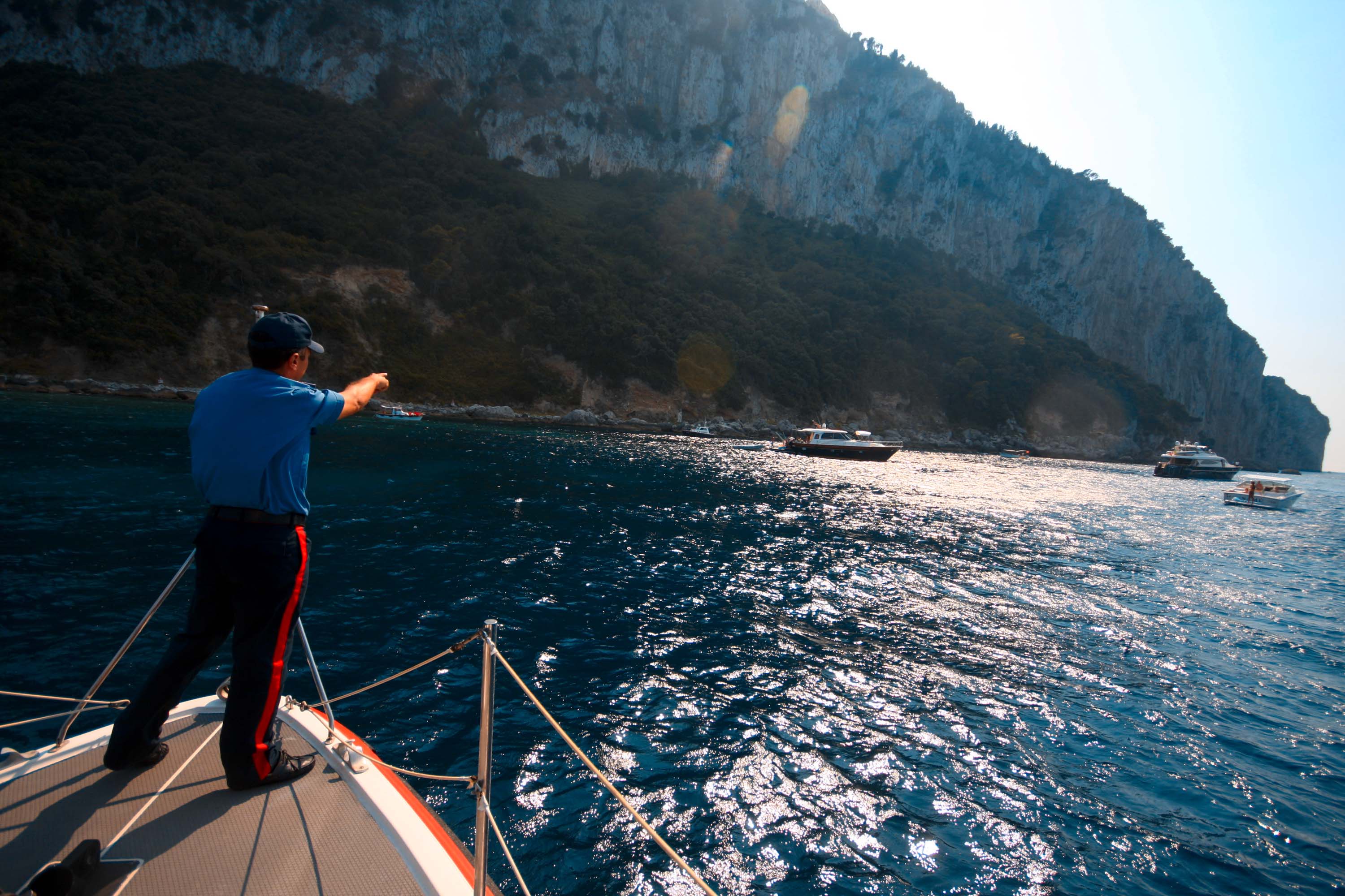 capri ANSA/CESARE ABBATE