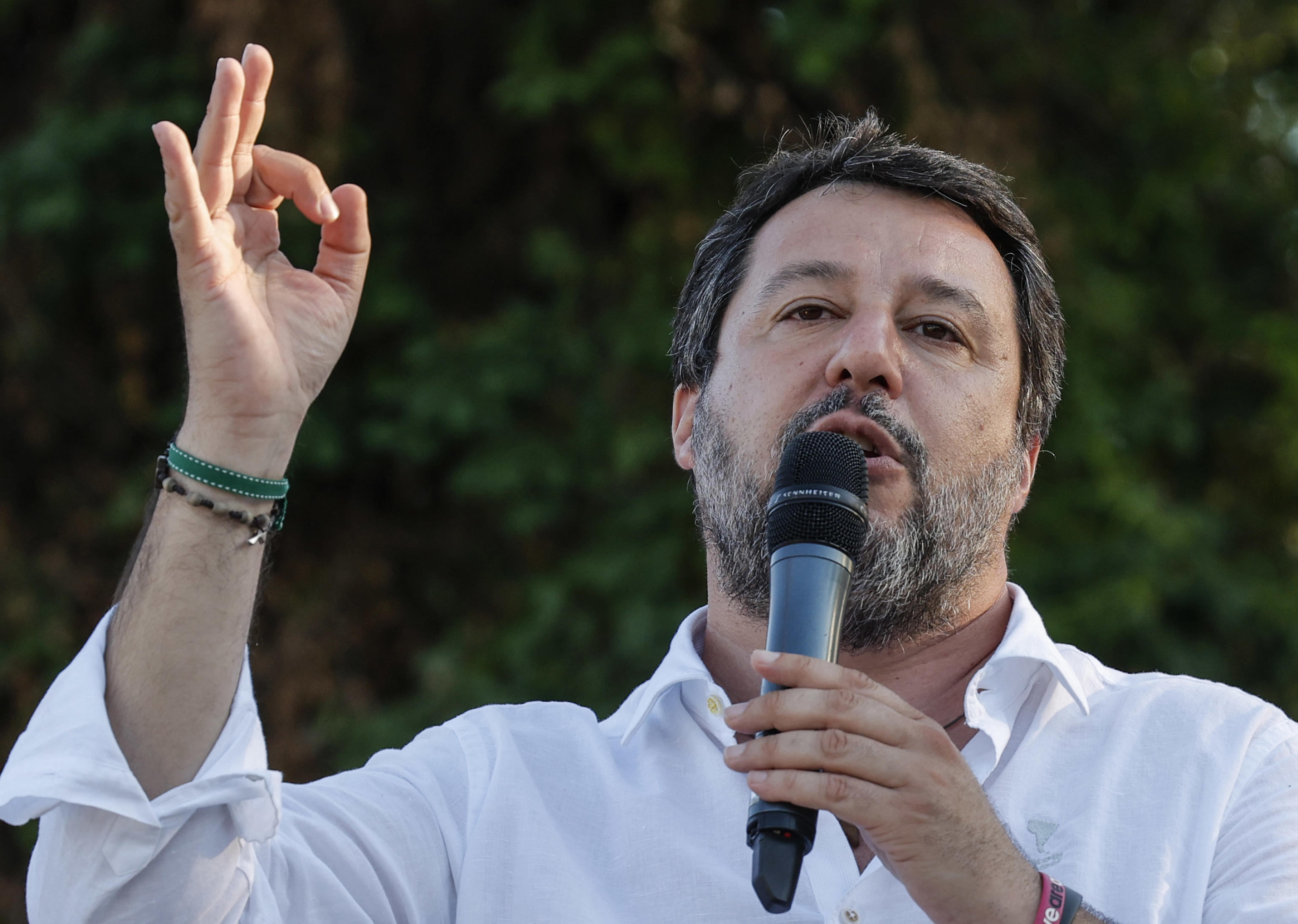 salvini ANSA/GIUSEPPE LAMI