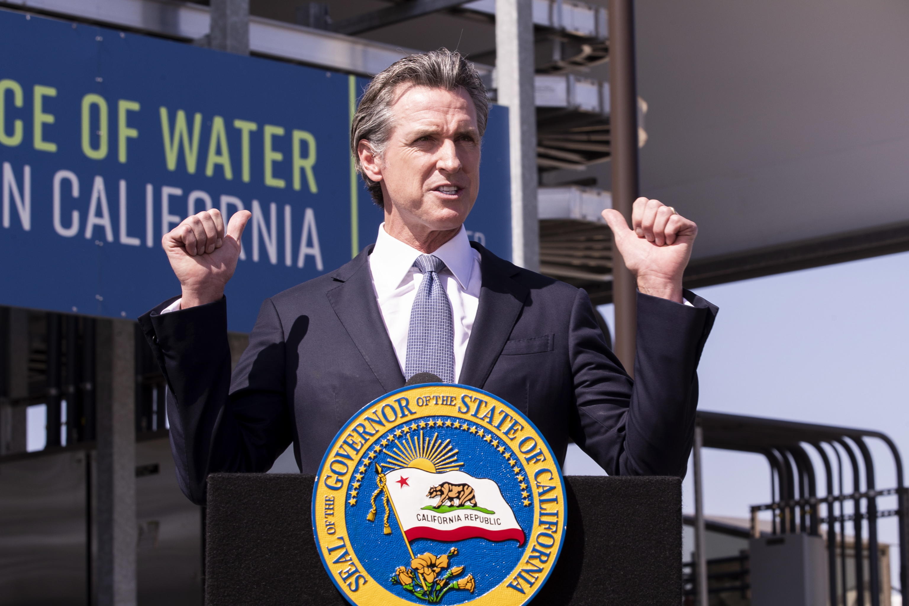 governatore california Gavin Newsom
