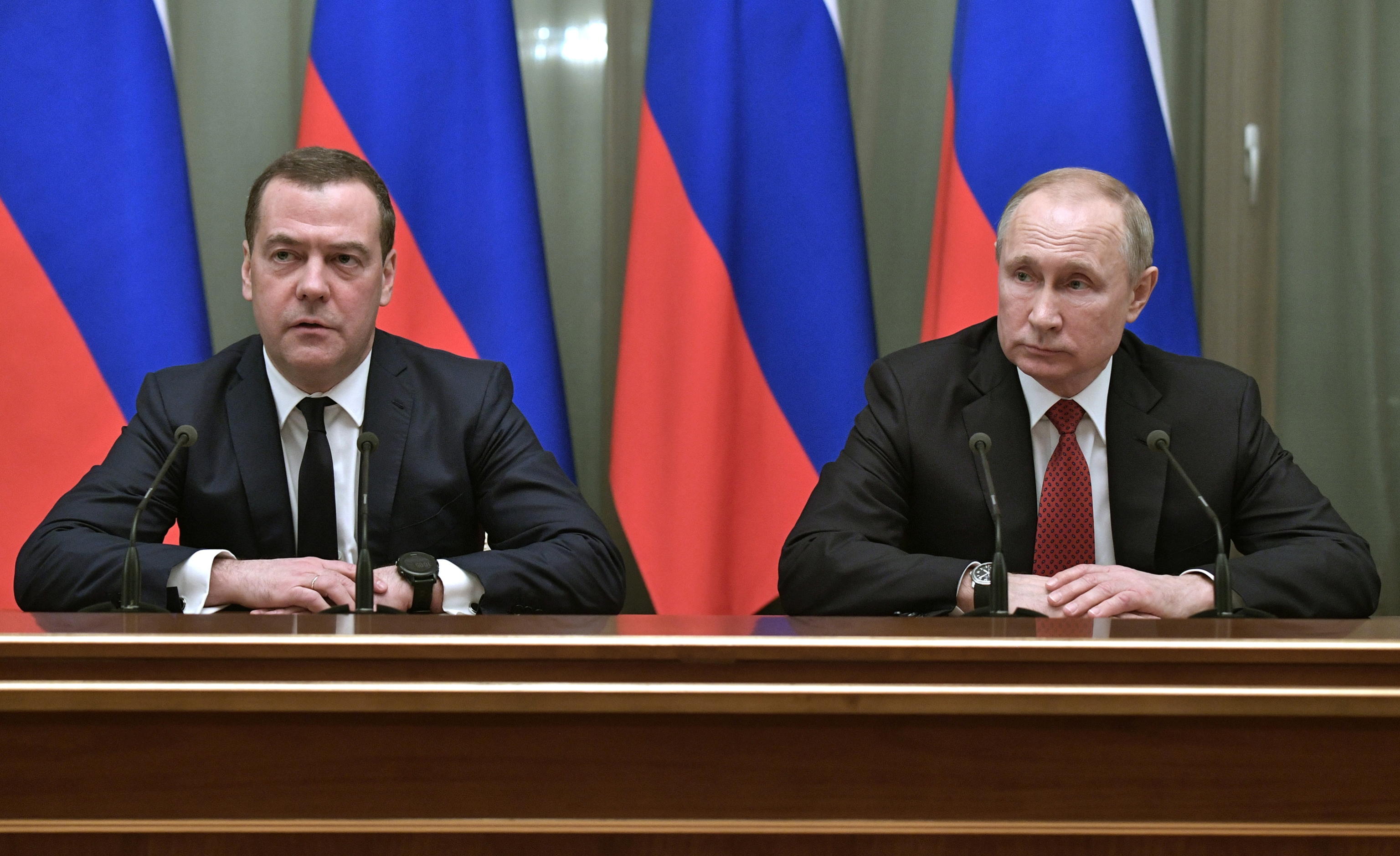 medvedev putin