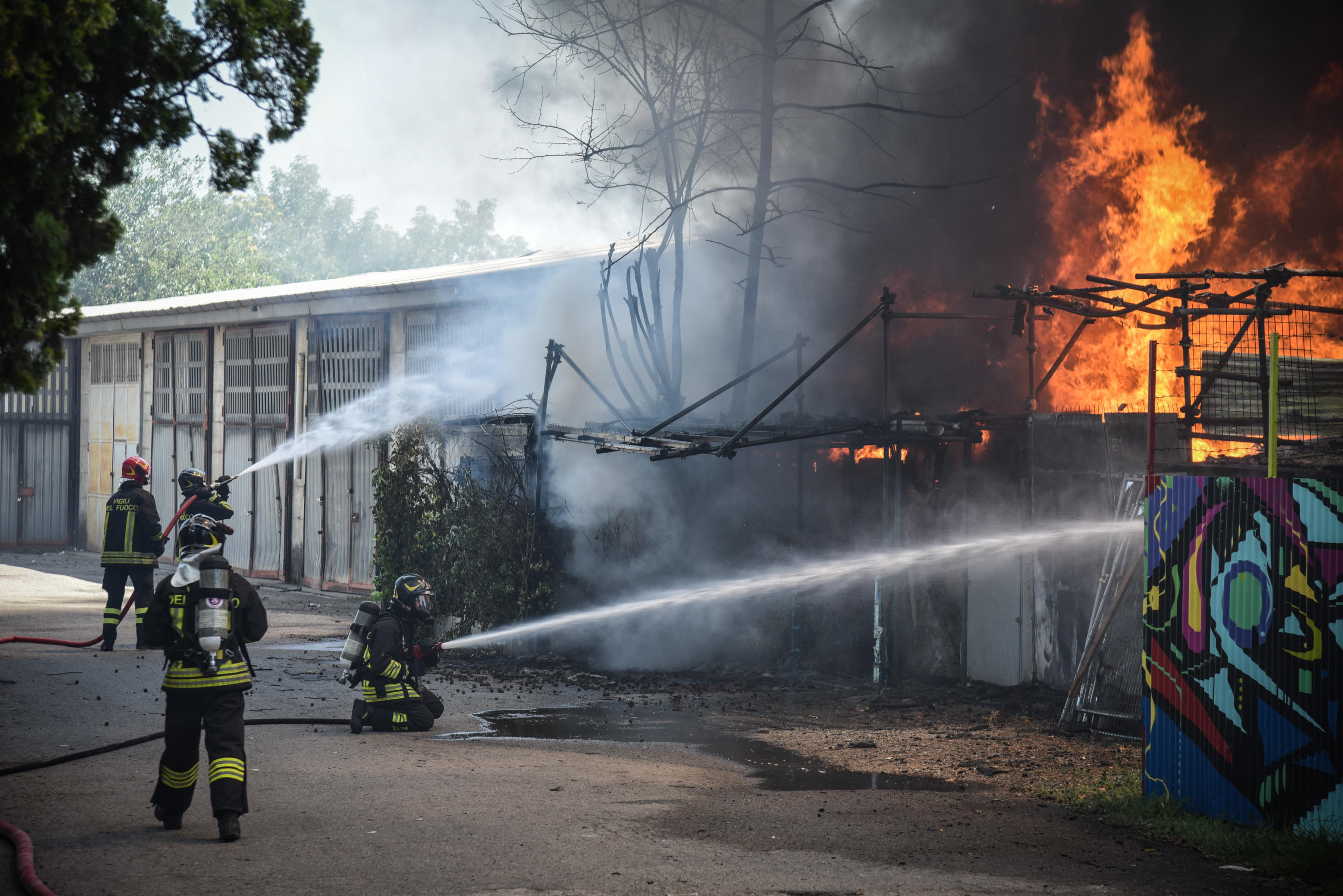 incendio milano