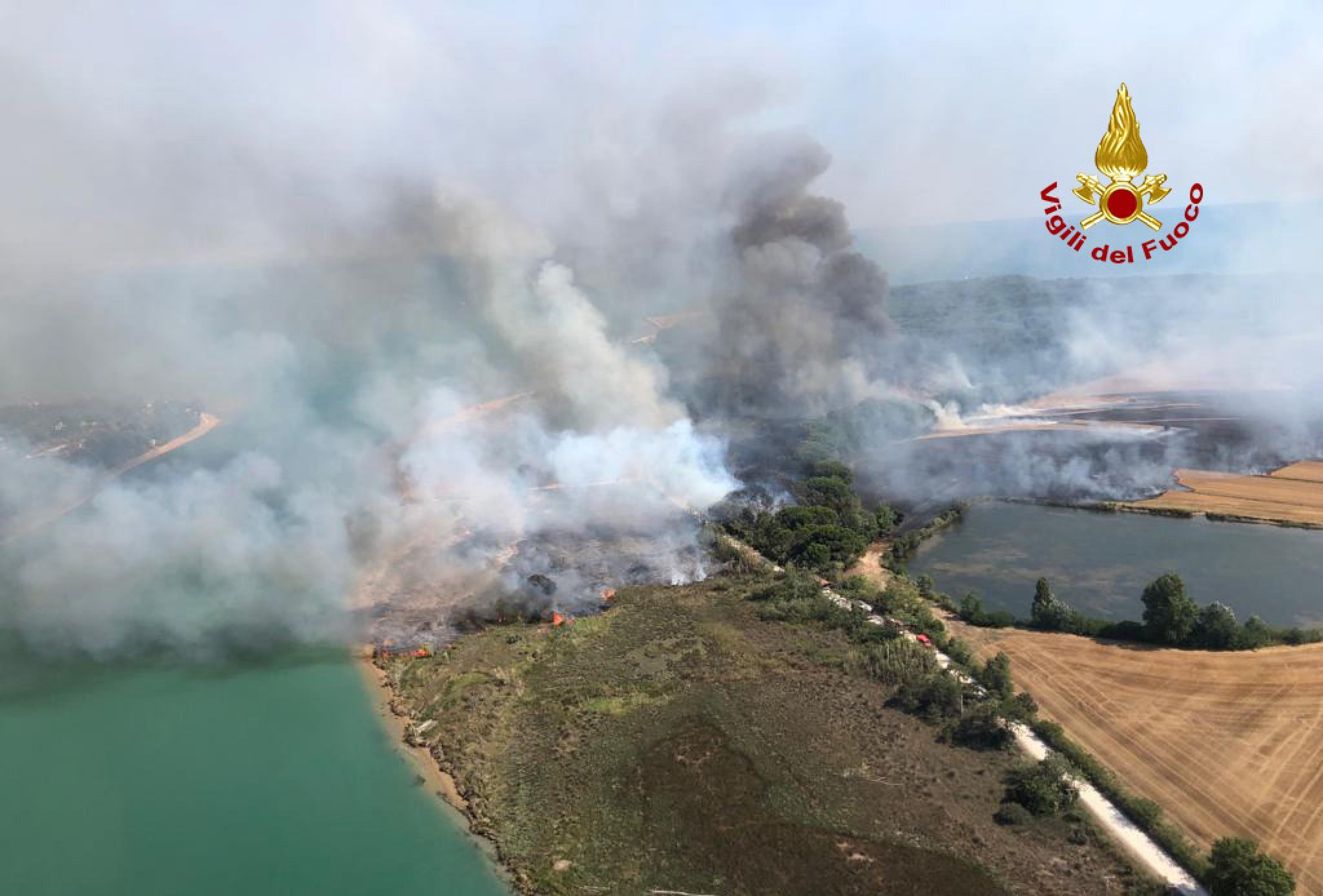 ANSA/VIGILI DEL FUOCO
