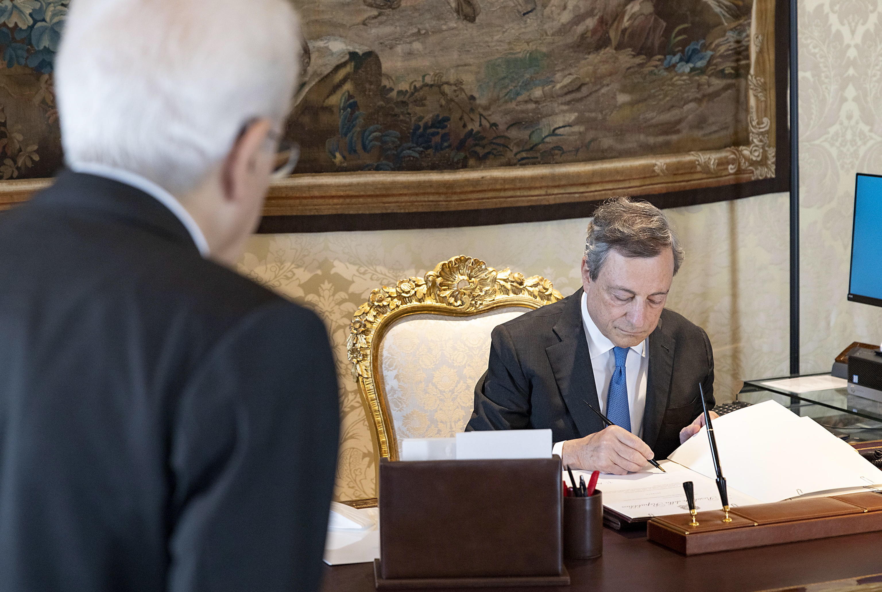 EPA/PAOLO GIANDOTTI/QUIRINAL PALACE PRESS OFFICE