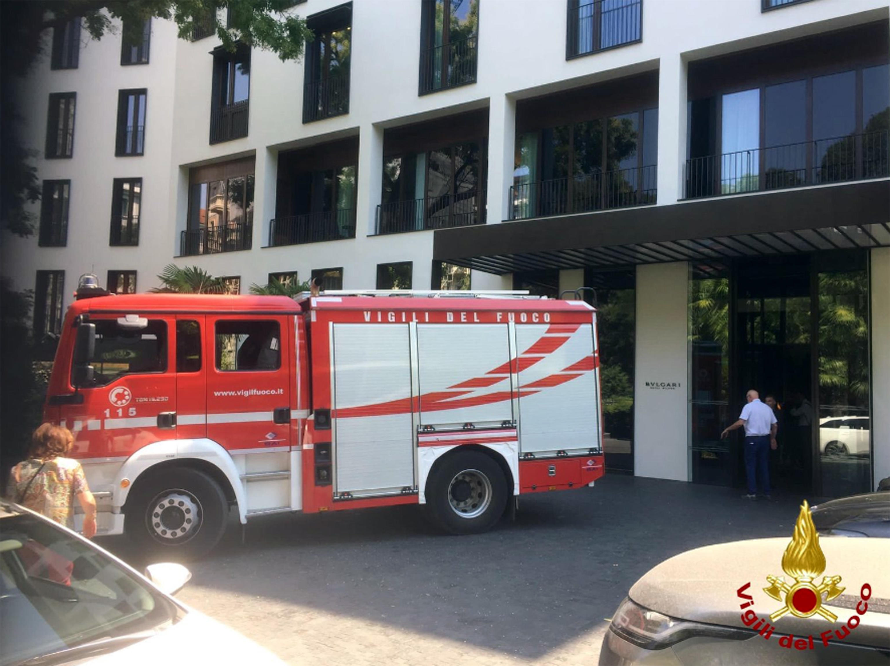 ANSA/Ufficio stampa Vigili del Fuoco