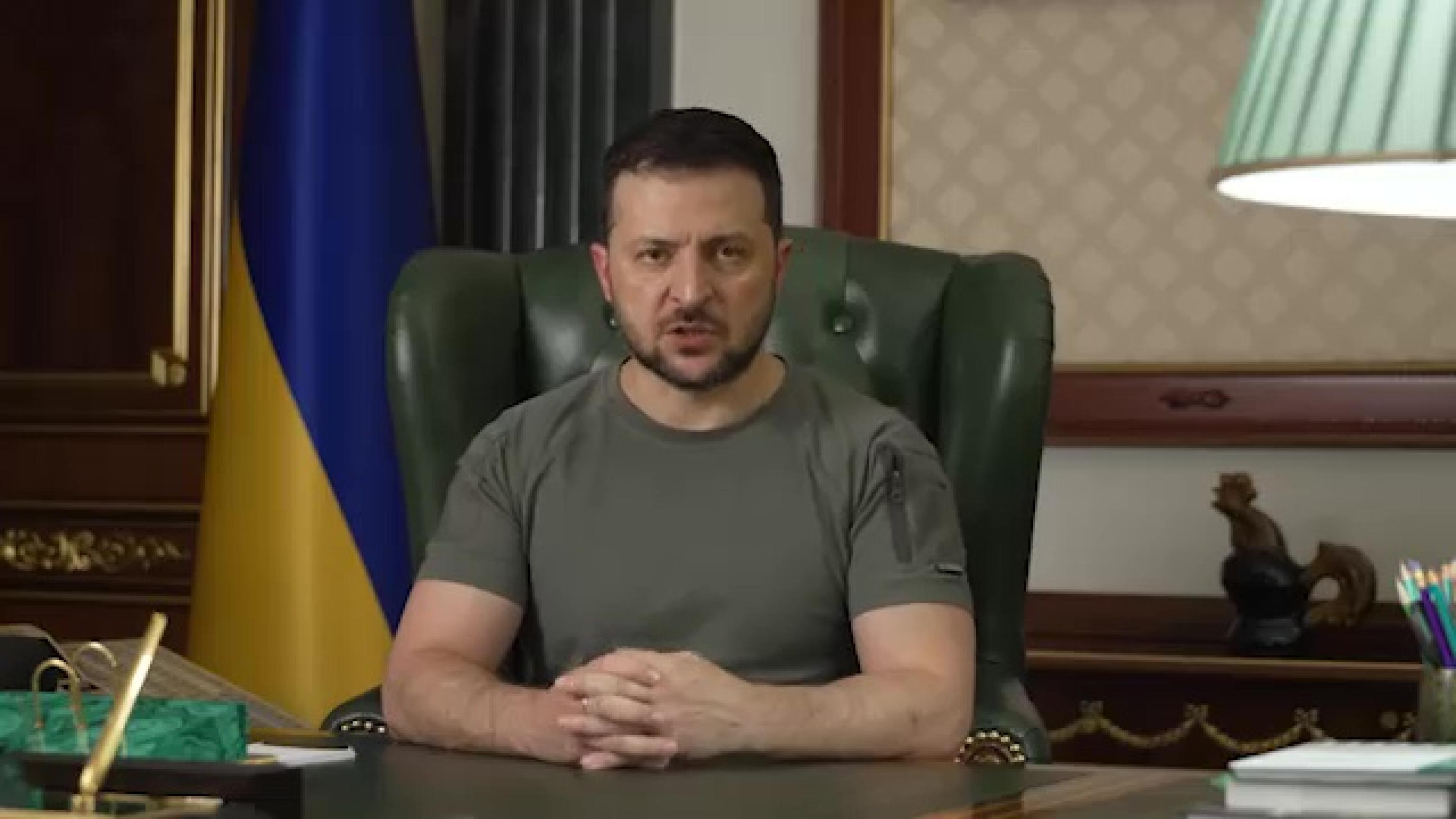 ANSA/ TELEGRAM ZELENSKY