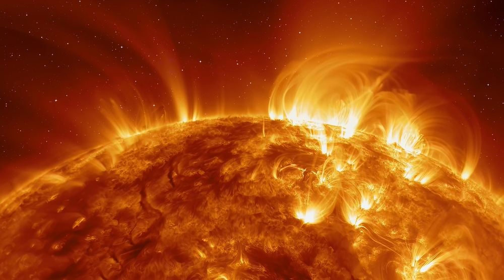 SOLE TEMPESTA SOLARE