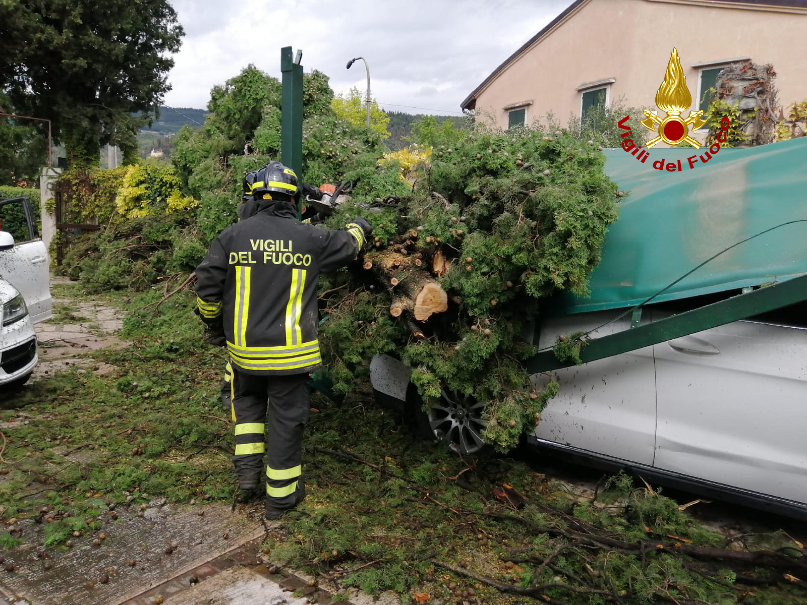 ANSA/Vigili del Fuoco