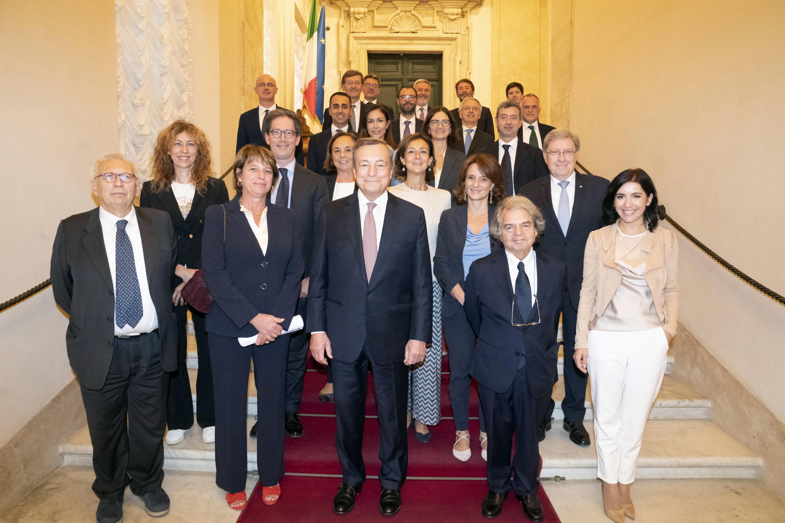 ANSA/ EPA/FILIPPO ATTILI / CHIGI PALACE
