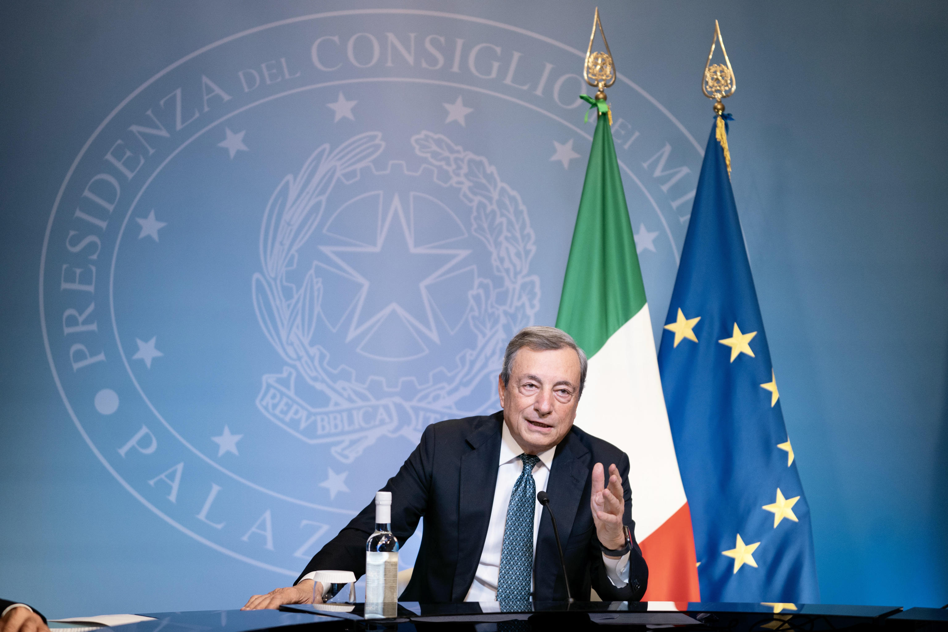 ANSA/FILIPPO ATTILI/US PALAZZO CHIGI
