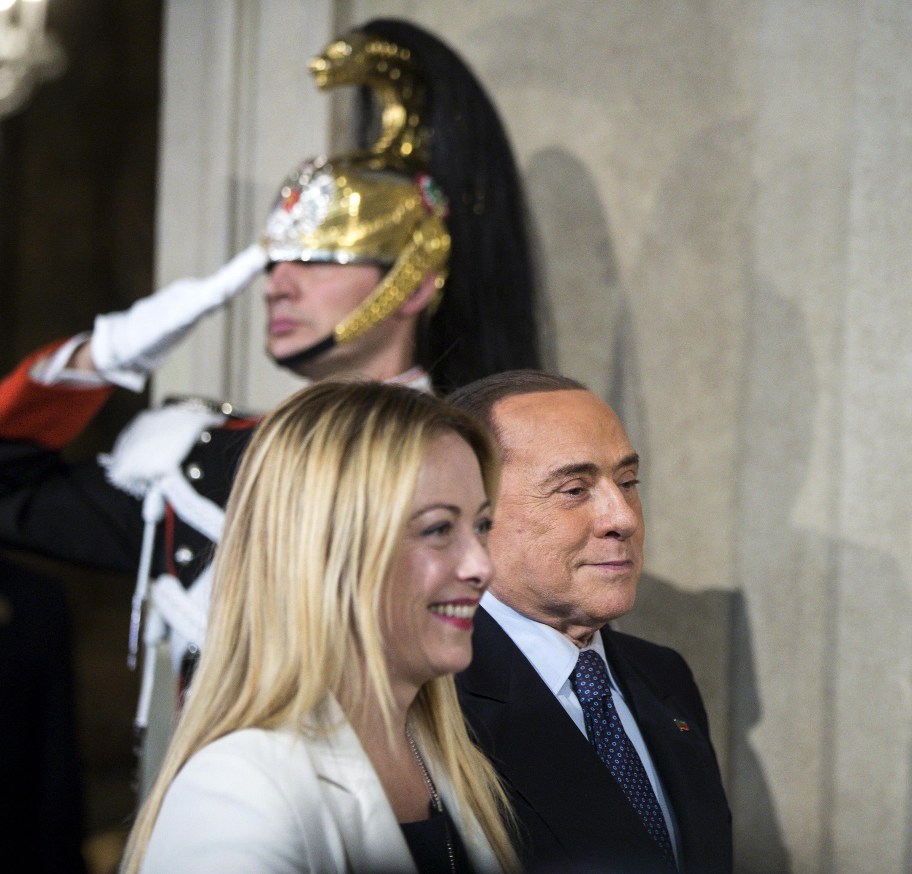 meloni berlusconi