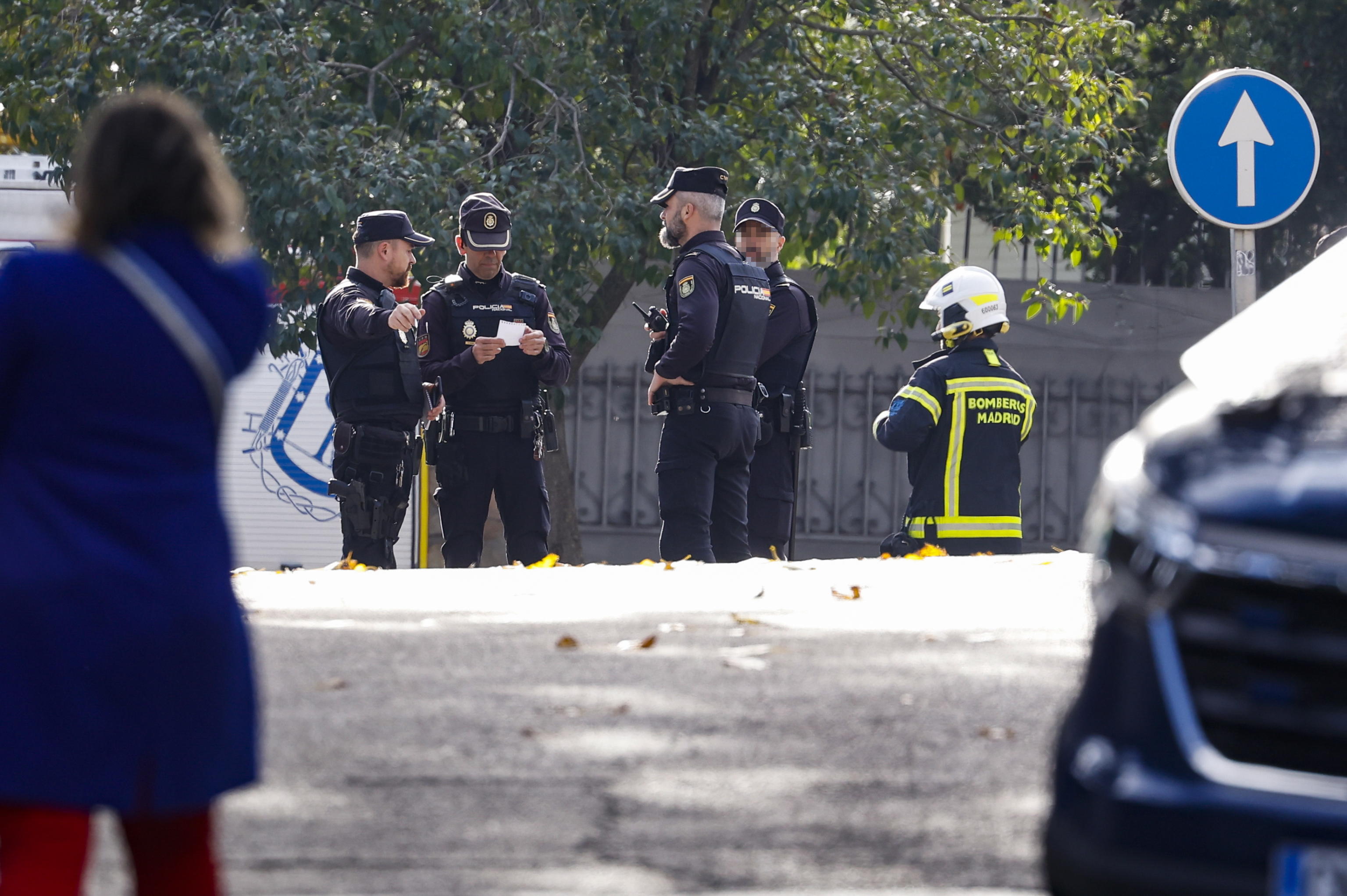 BOMBA CARTA AMBASCIATA UCRAINA MADRID