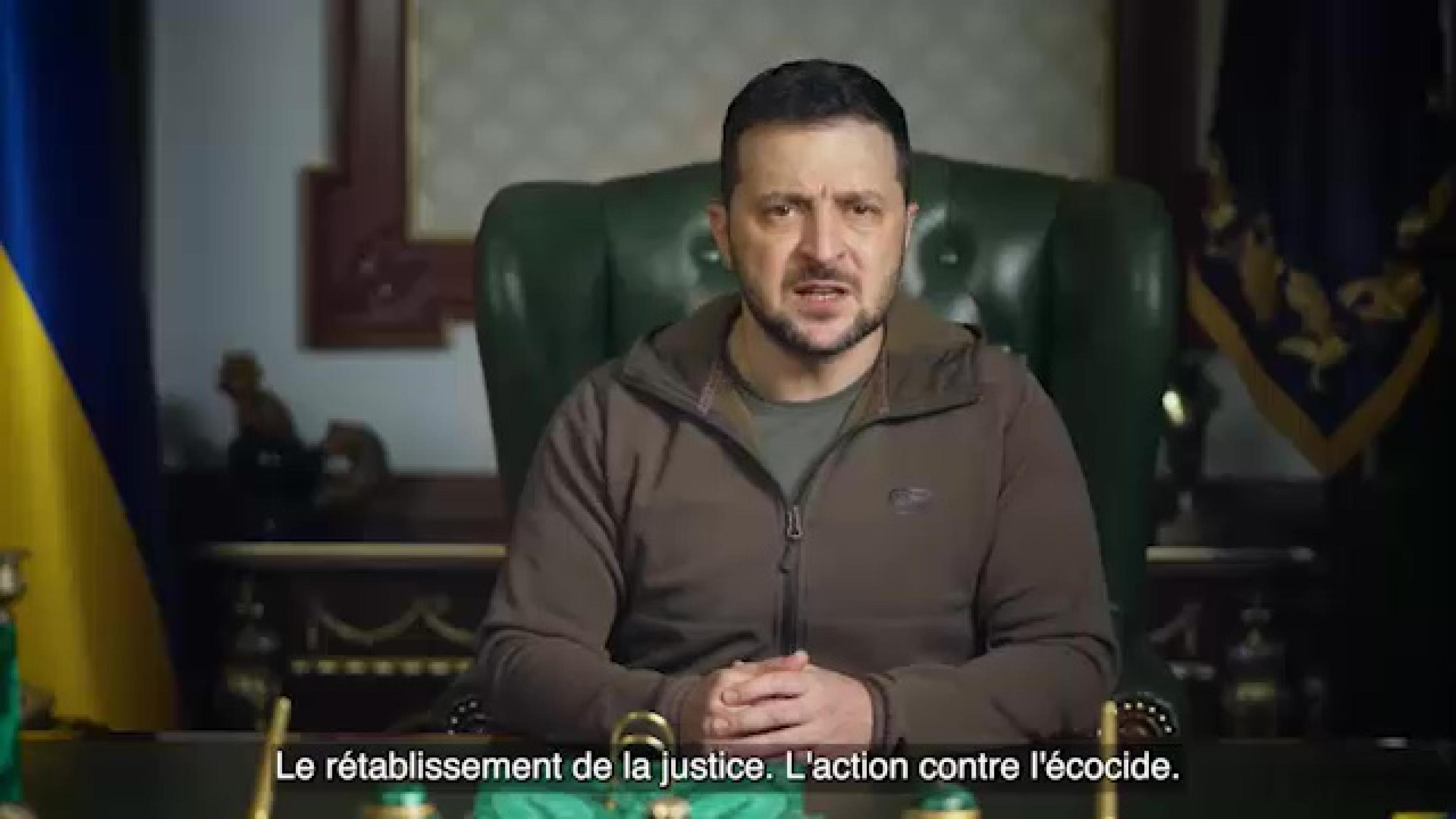 ANSA/TELEGRAM VOLODYMYR ZELENSKY