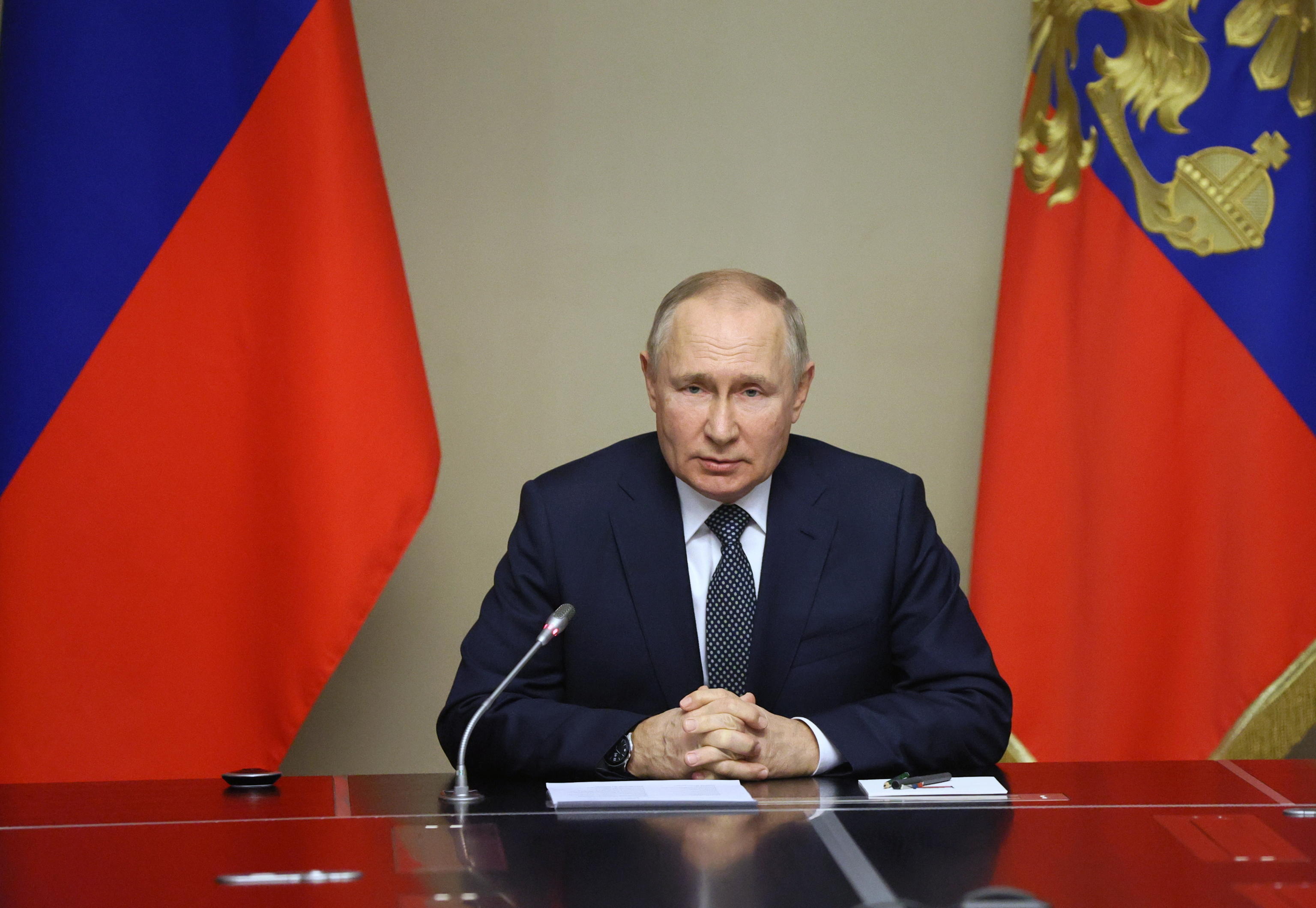 ANSA/EPA/ALEXANDER SHCHERBAK / KREMLIN POOL / SPUTNIK MANDATORY CREDIT