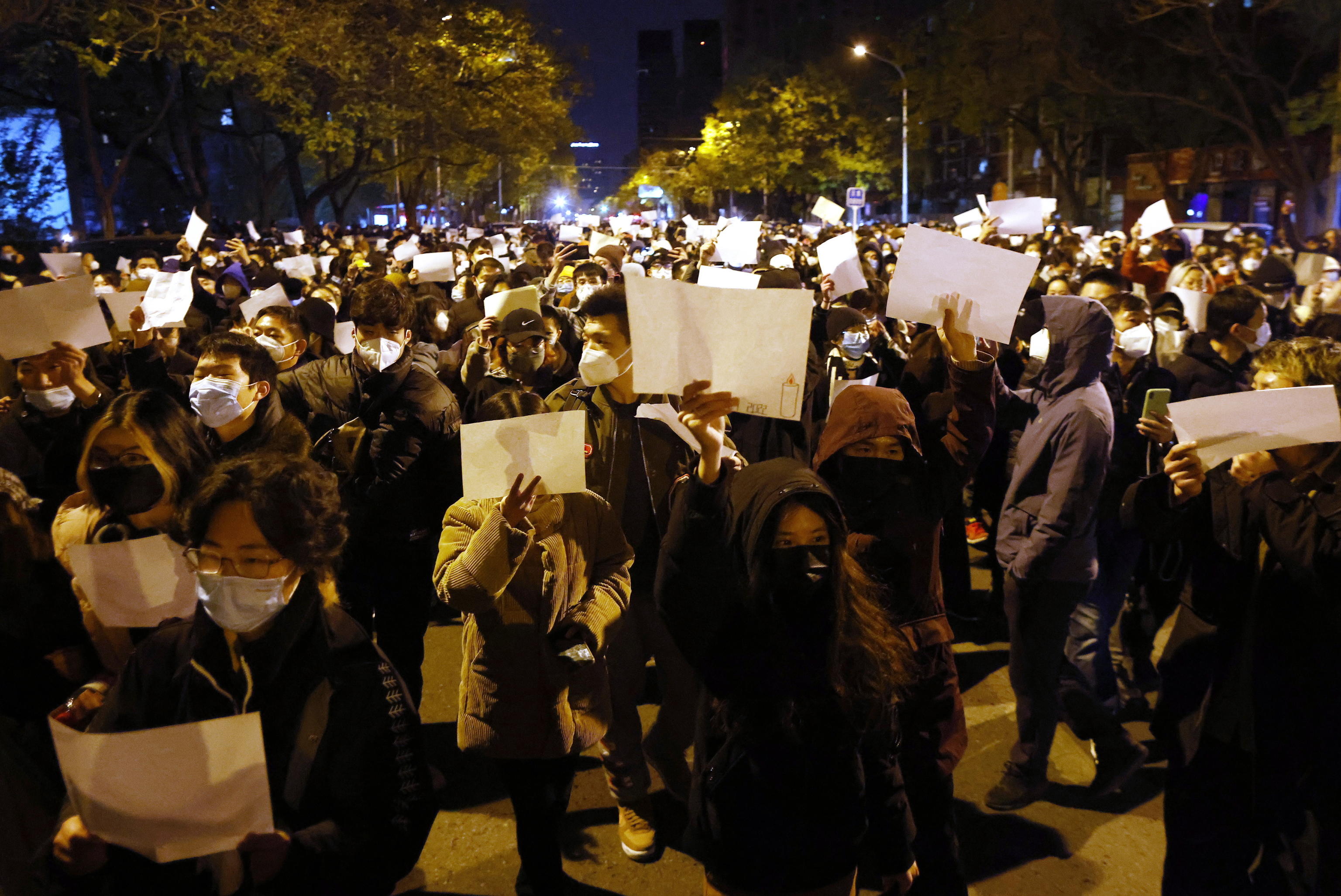 proteste cina