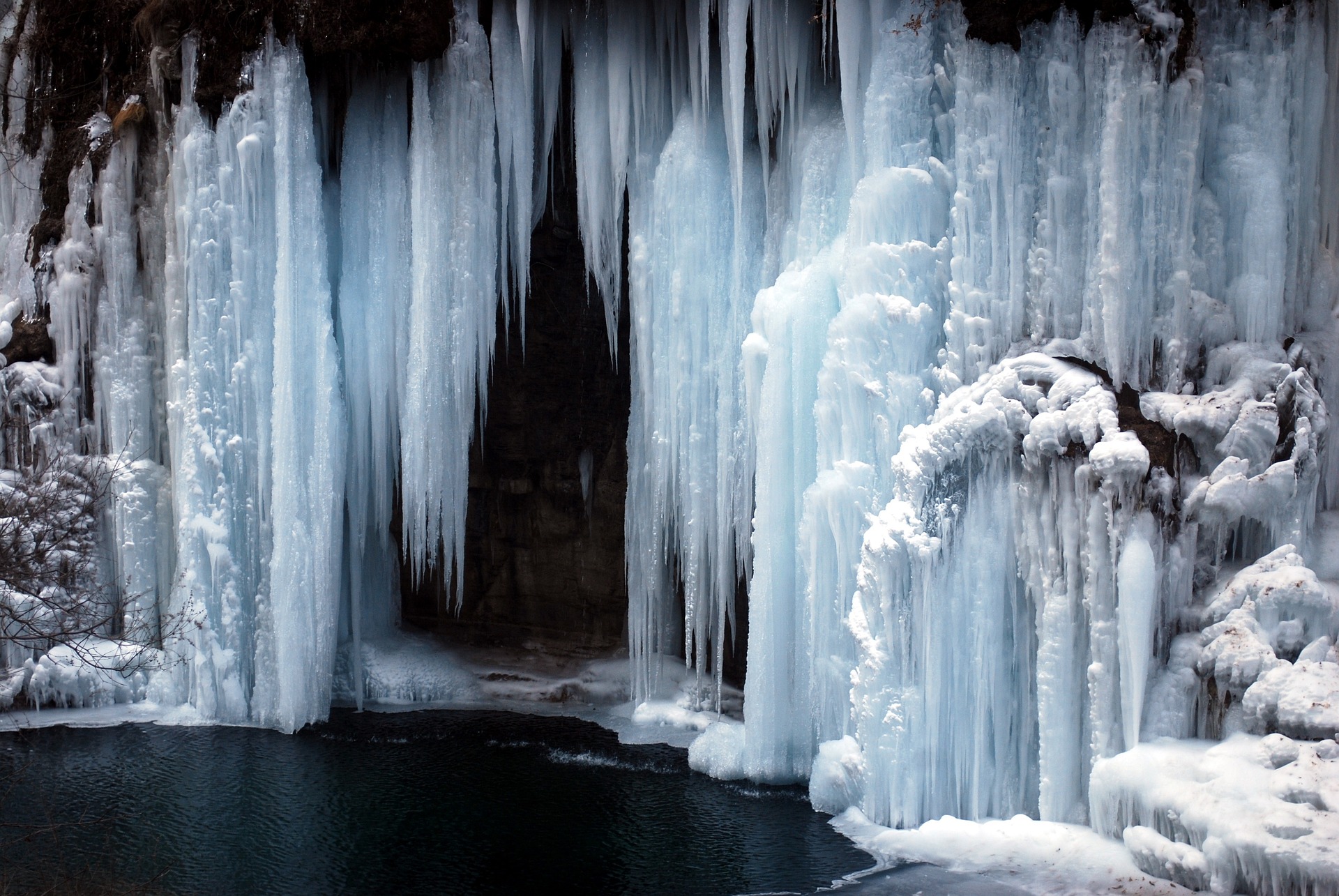 cascate ghiacciate