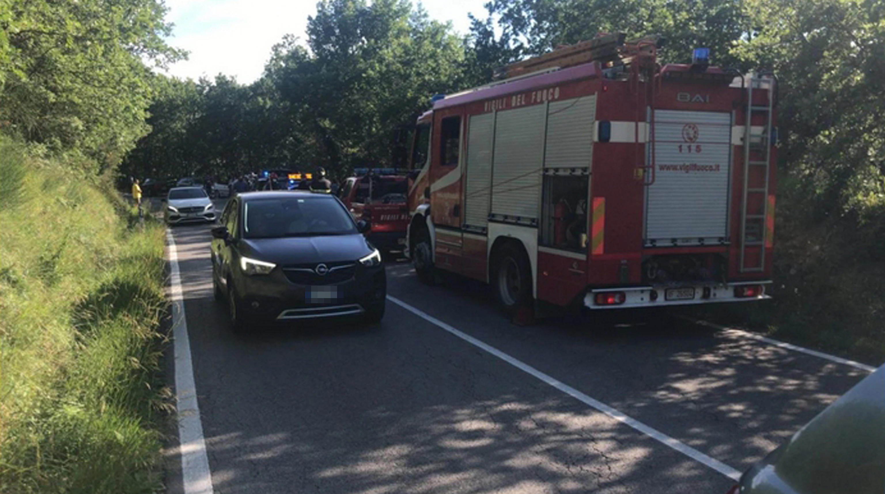 incidente siena firenze