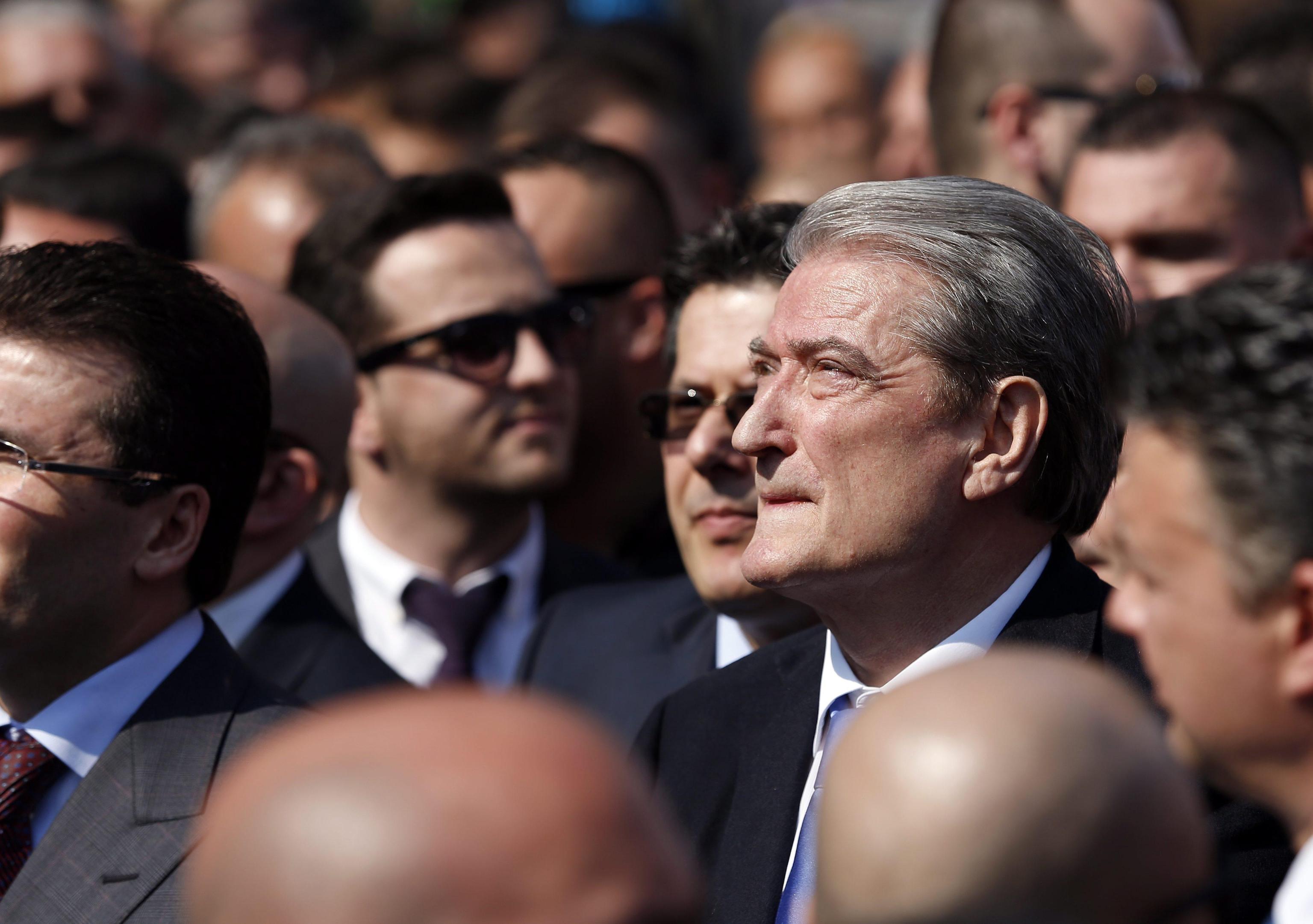 Sali Berisha EPA/ARMANDO BABANI
