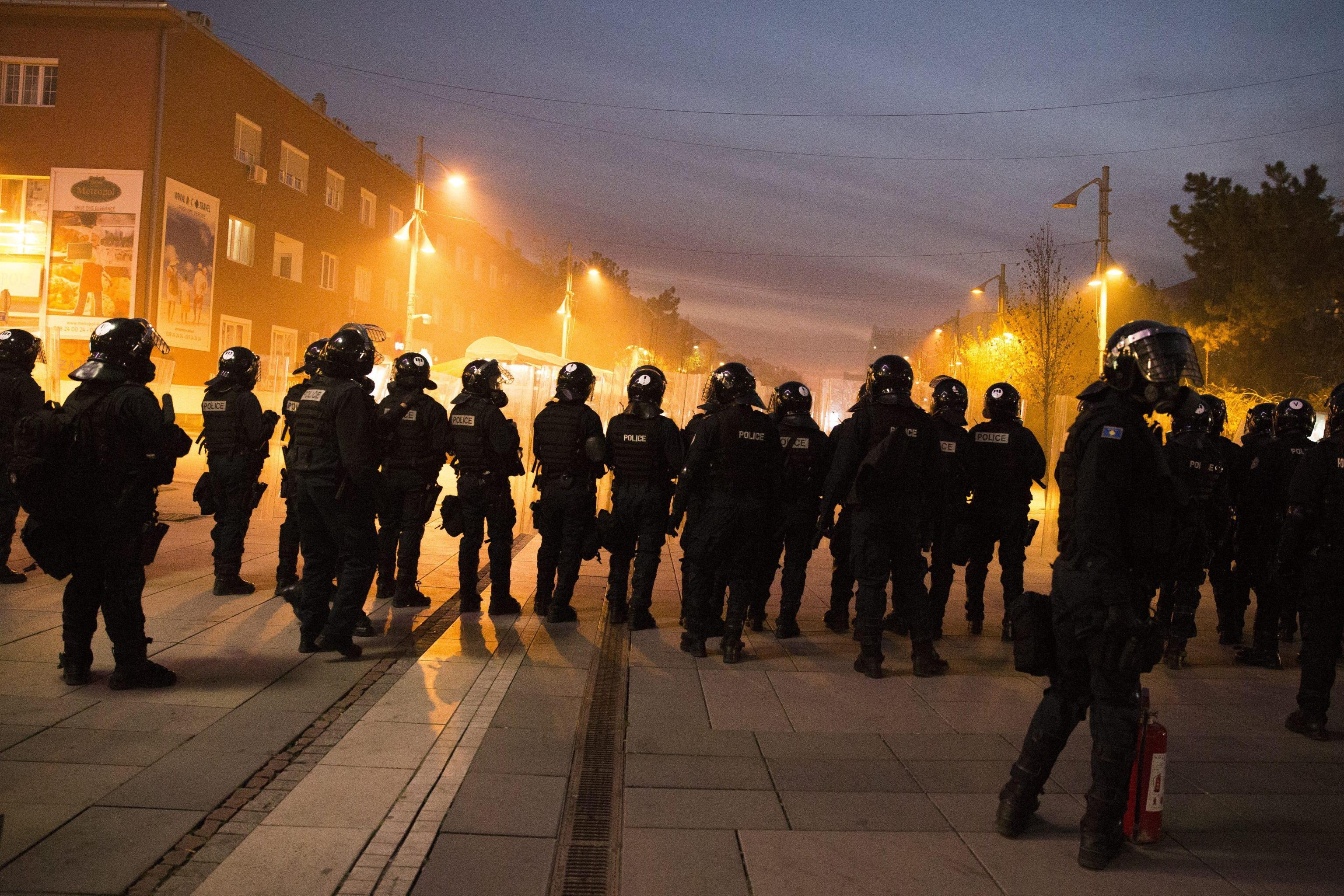 PROTESTE SCONTRI KOSOVO