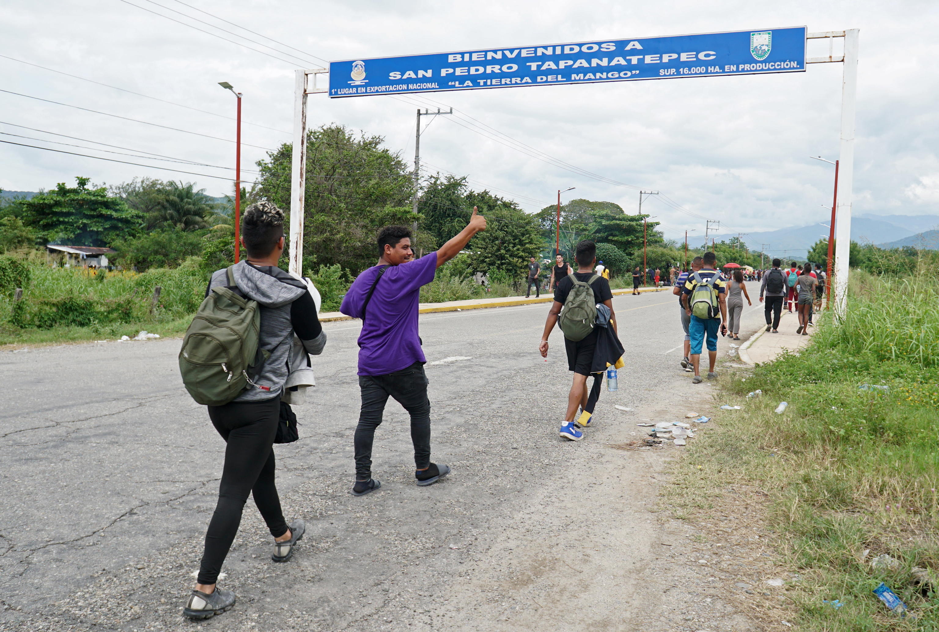 migranti messico campo profughi