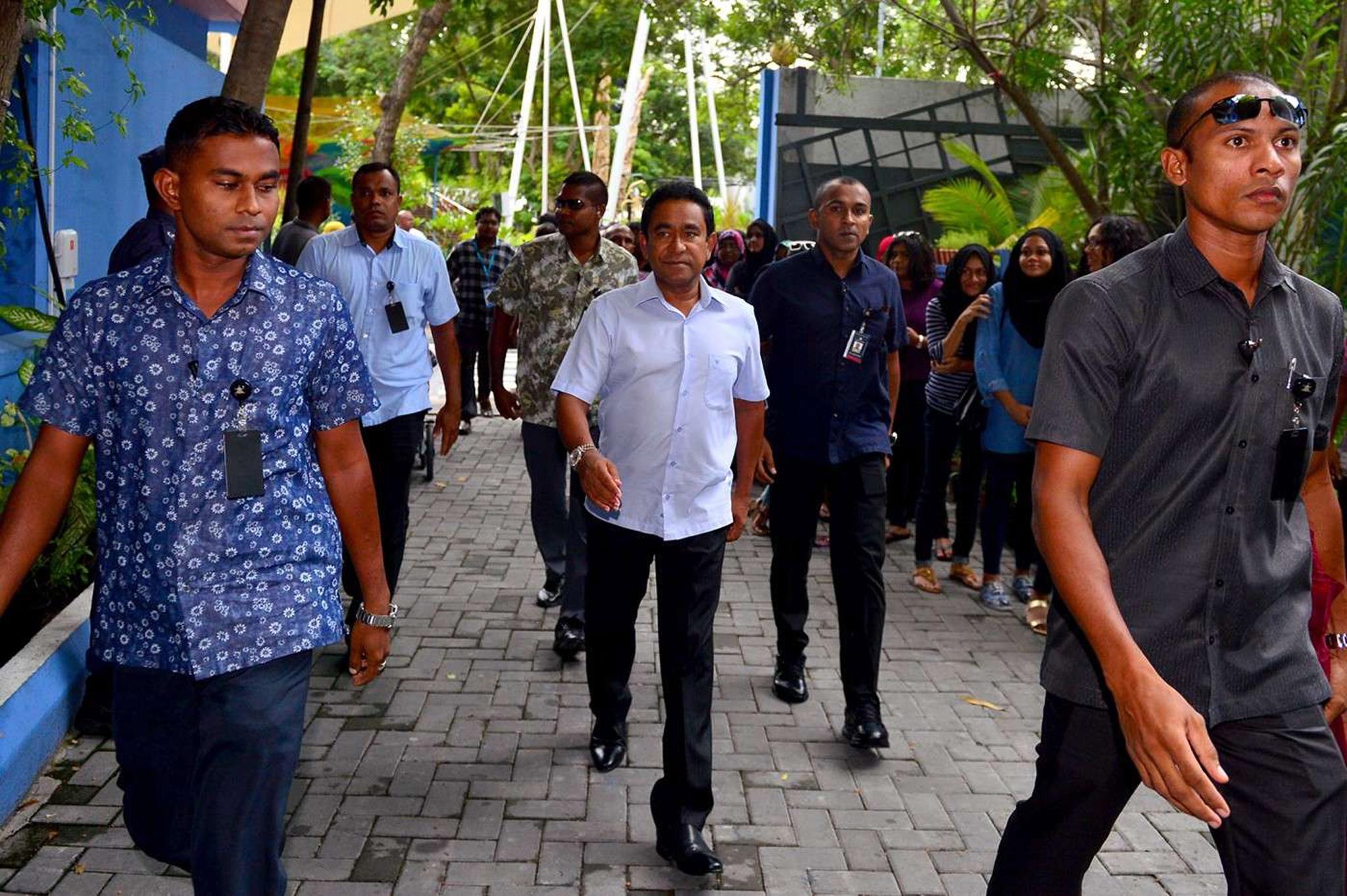 EPA/UFFICIO STAMPA PRESIDENZA ISOLE MALDIVE