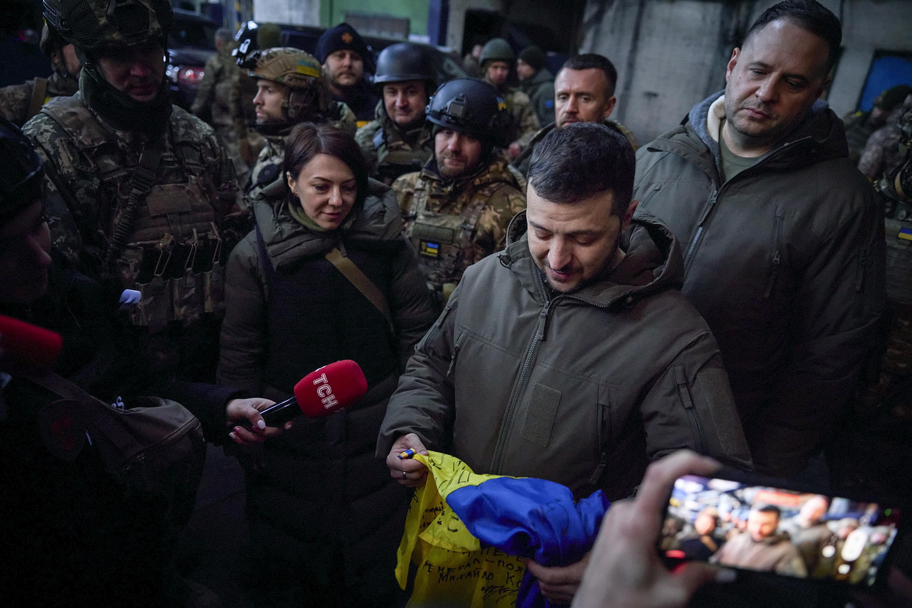 EPA/UKRAINIAN PRESIDENTIAL PRESS