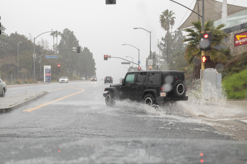ALLAGAMENTI CALIFORNIA INONDAZIONI PIOGGIA