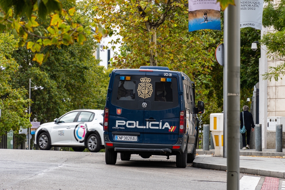 POLIZIA MADRID AMBASCIATA USA