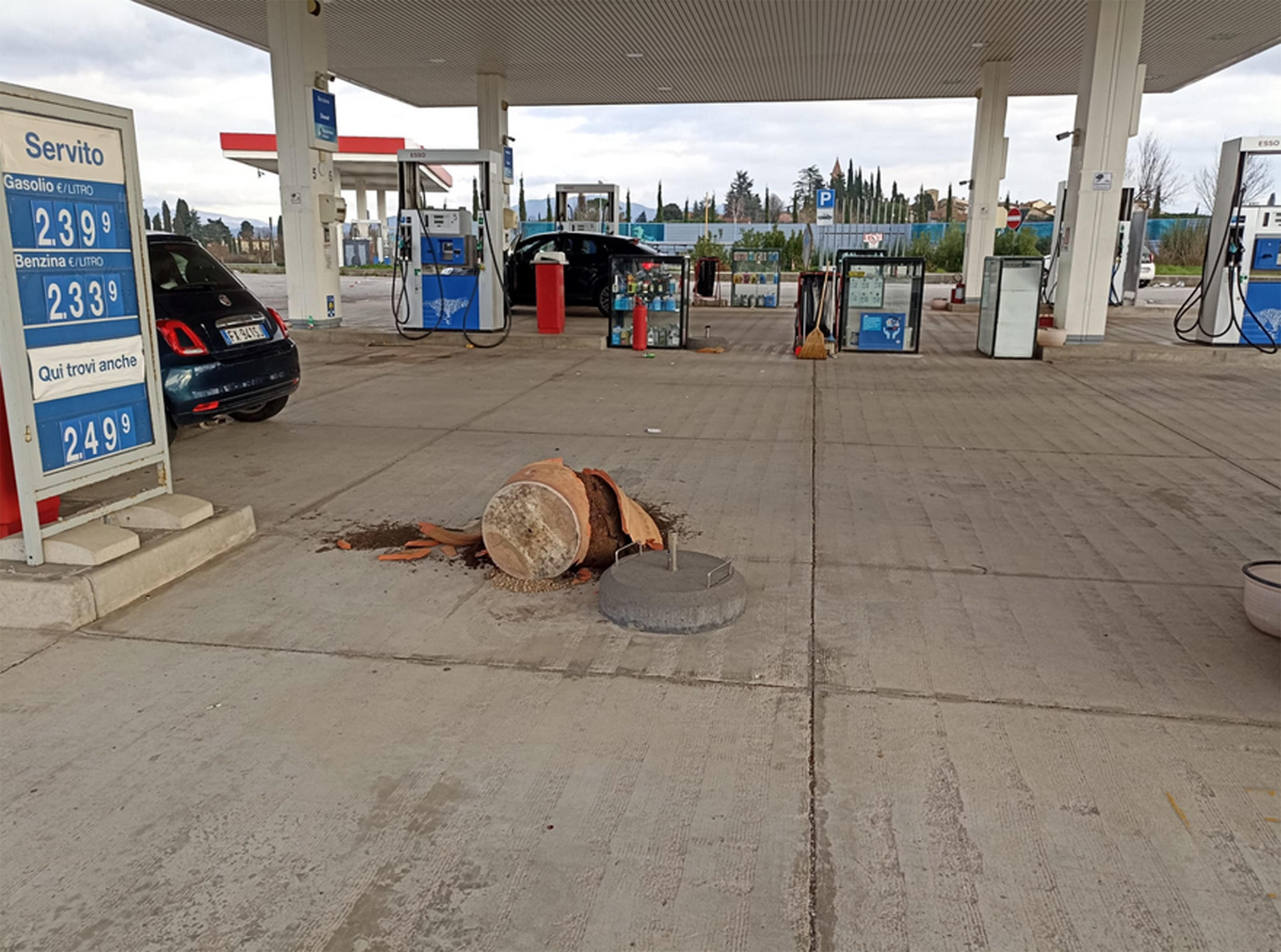 scontri tifosi autostrada