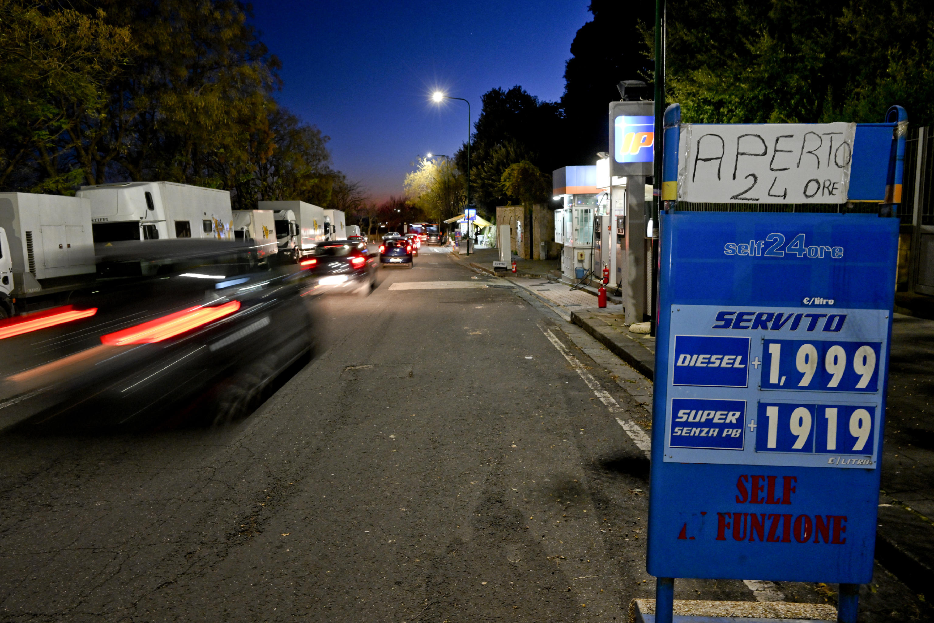 prezzi benzina