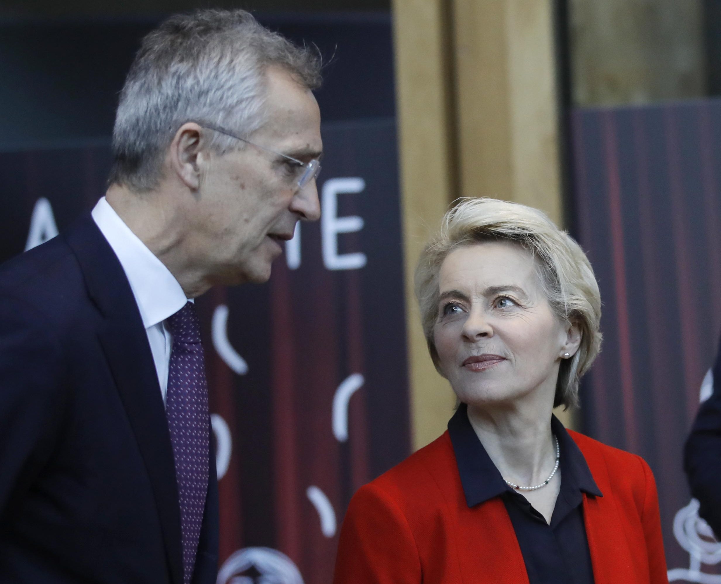 von der leyen stoltenberg