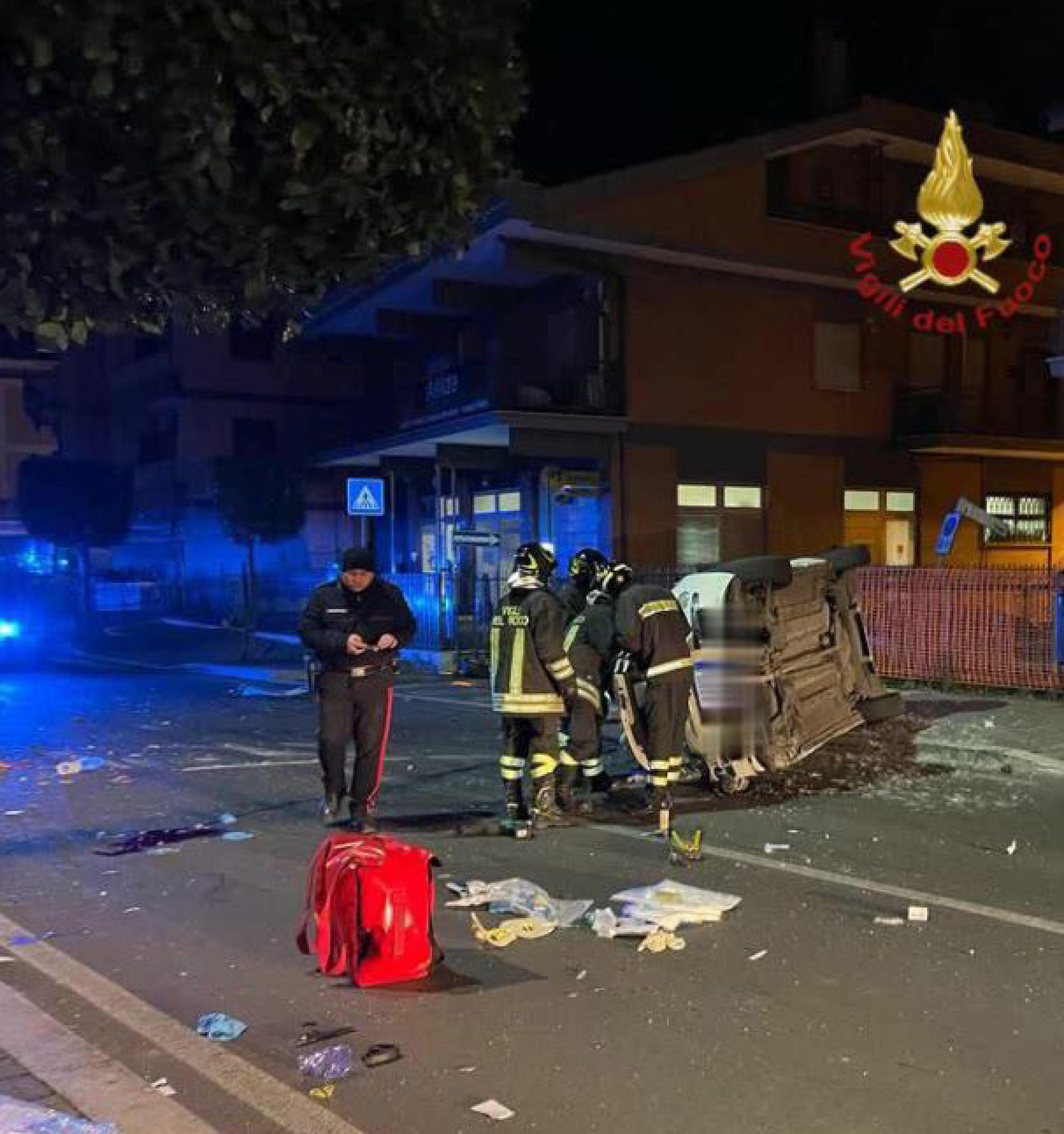 INCIDENTE NOMENTANA FOTNE NUOVA ROMA
