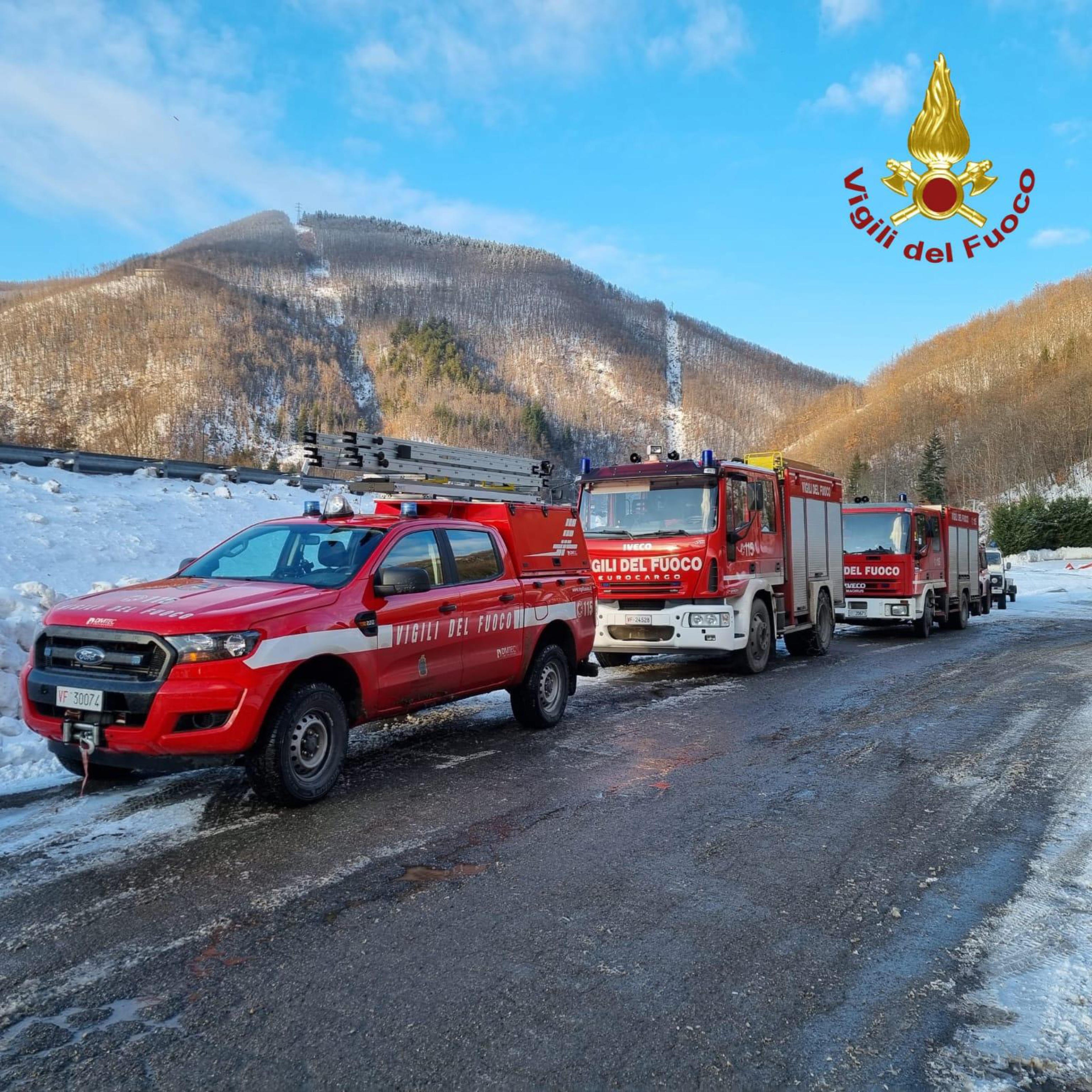 ANSA/VIGILI DEL FUOCO