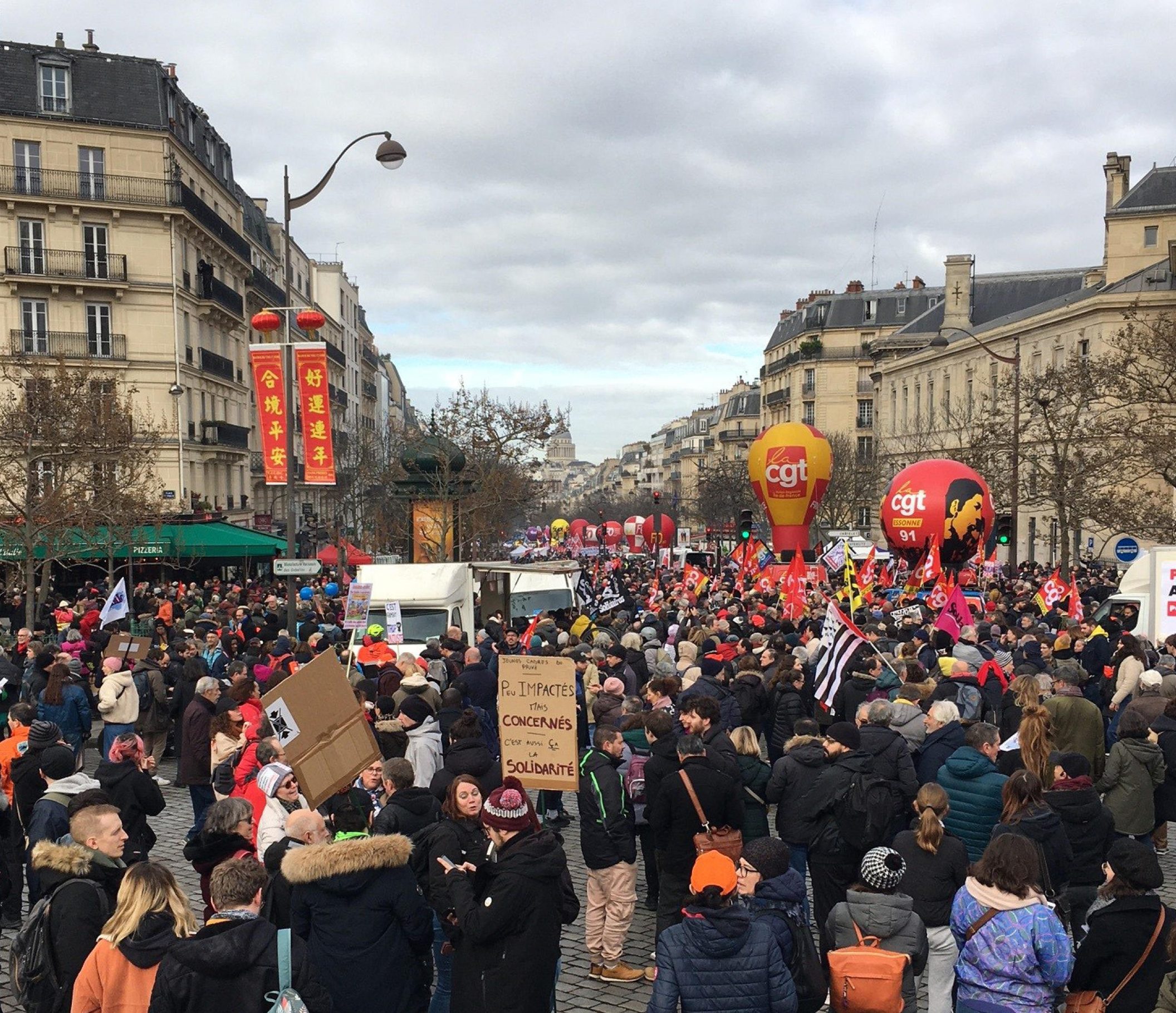 SCOPERO MANIFESTAZIONI FRANCIA