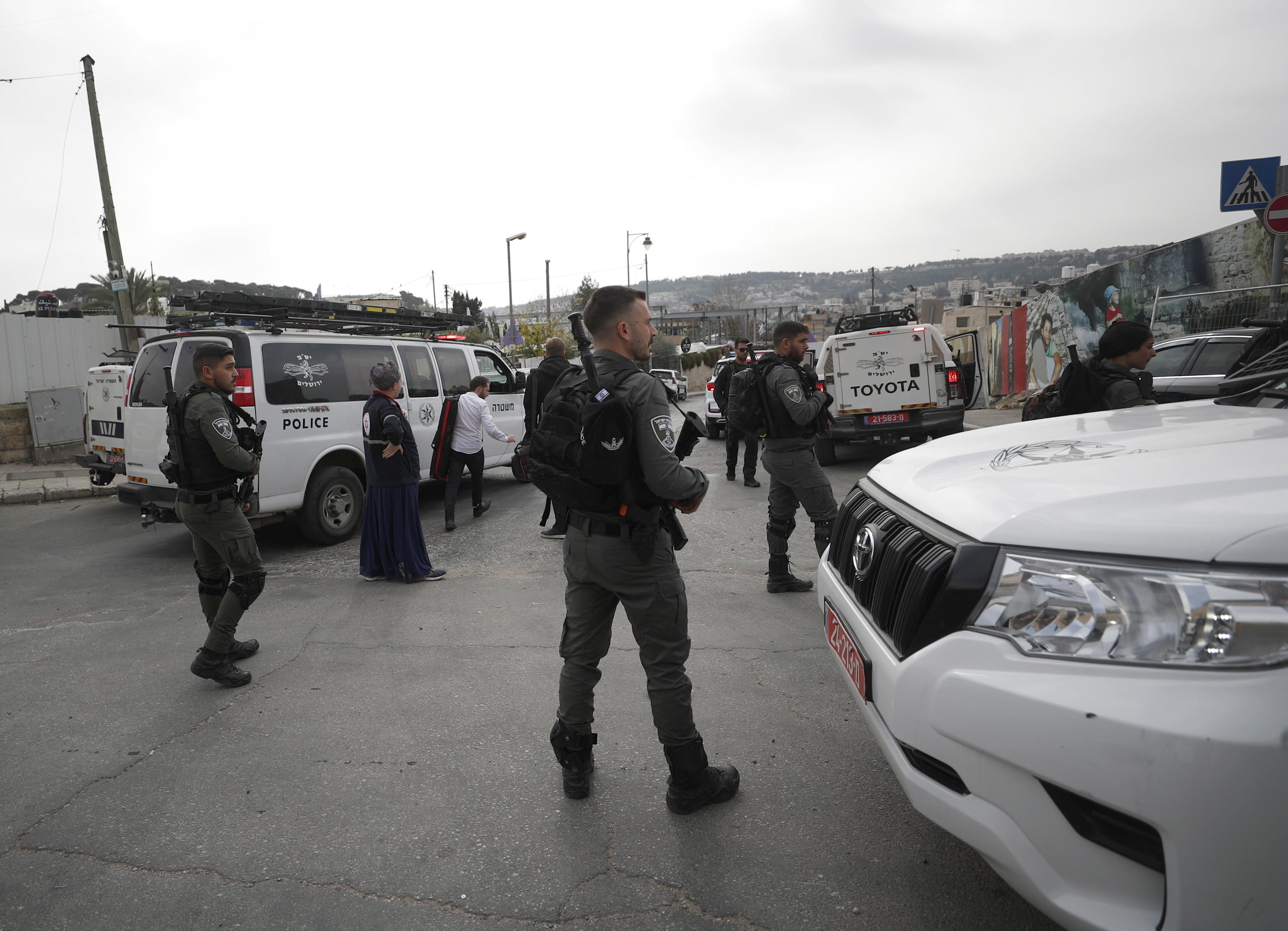 EPA/ATEF SAFADI Jerusalem Jerich military Israeli