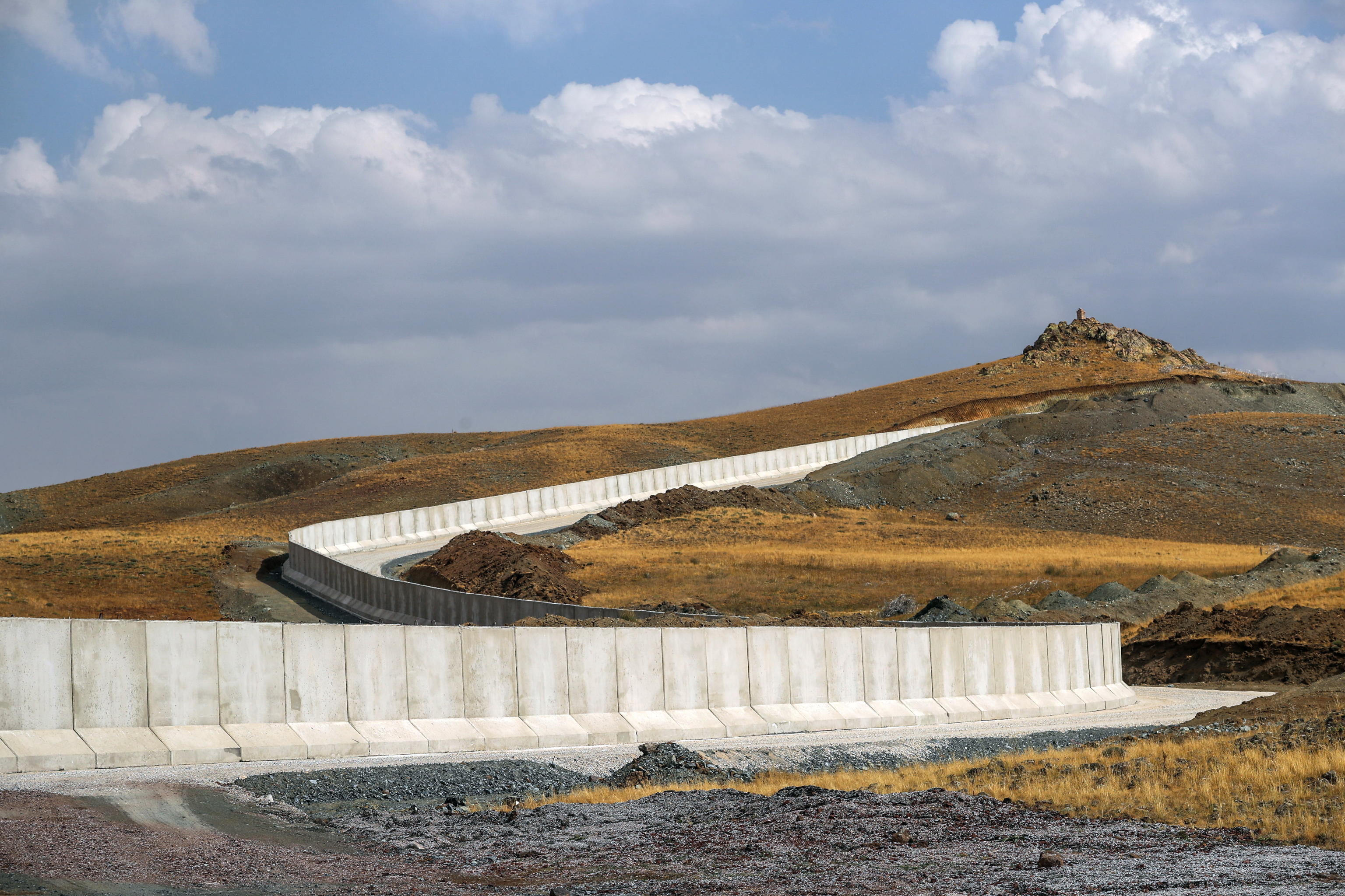 muro migranti turchia