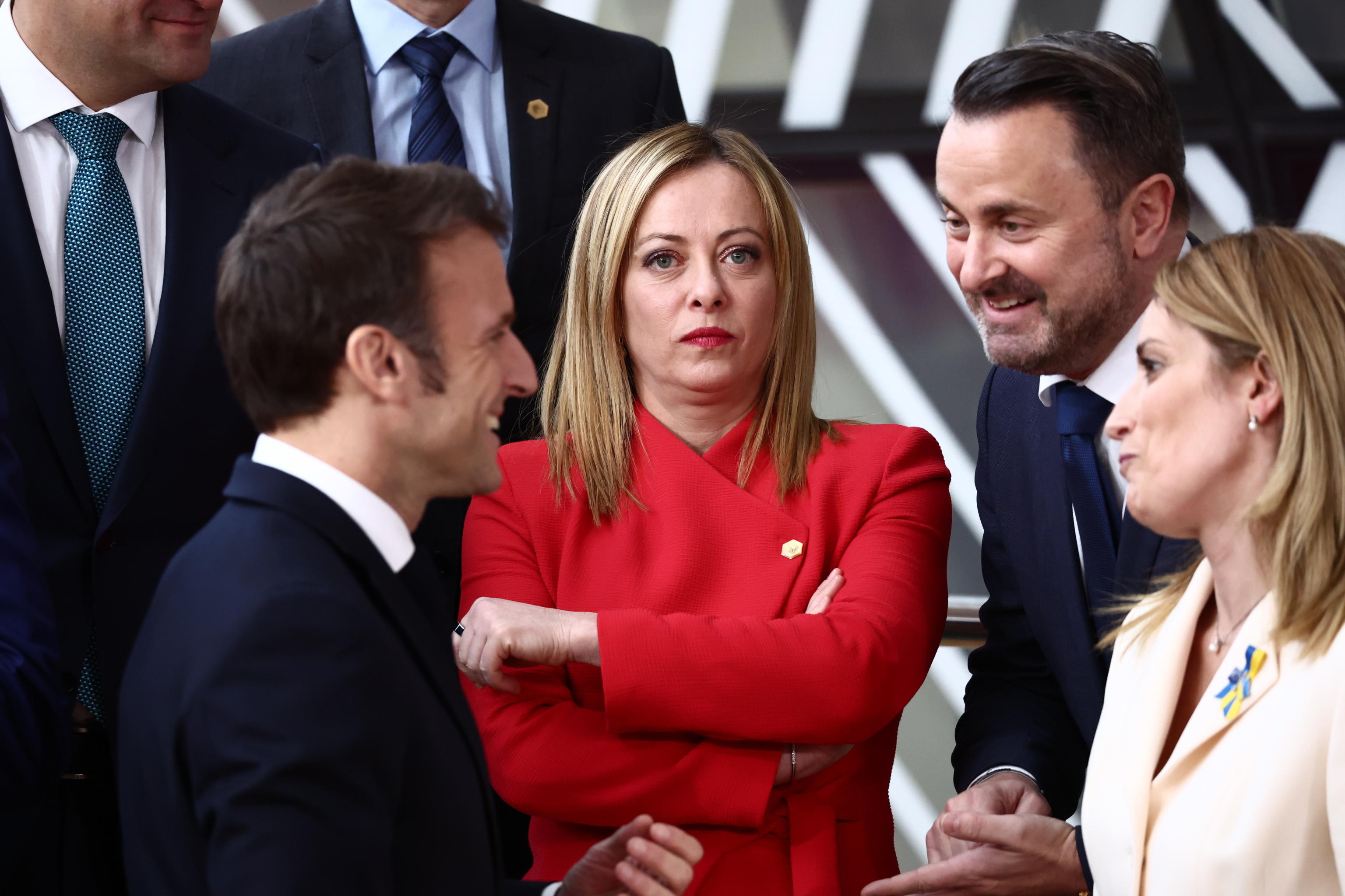 meloni macron