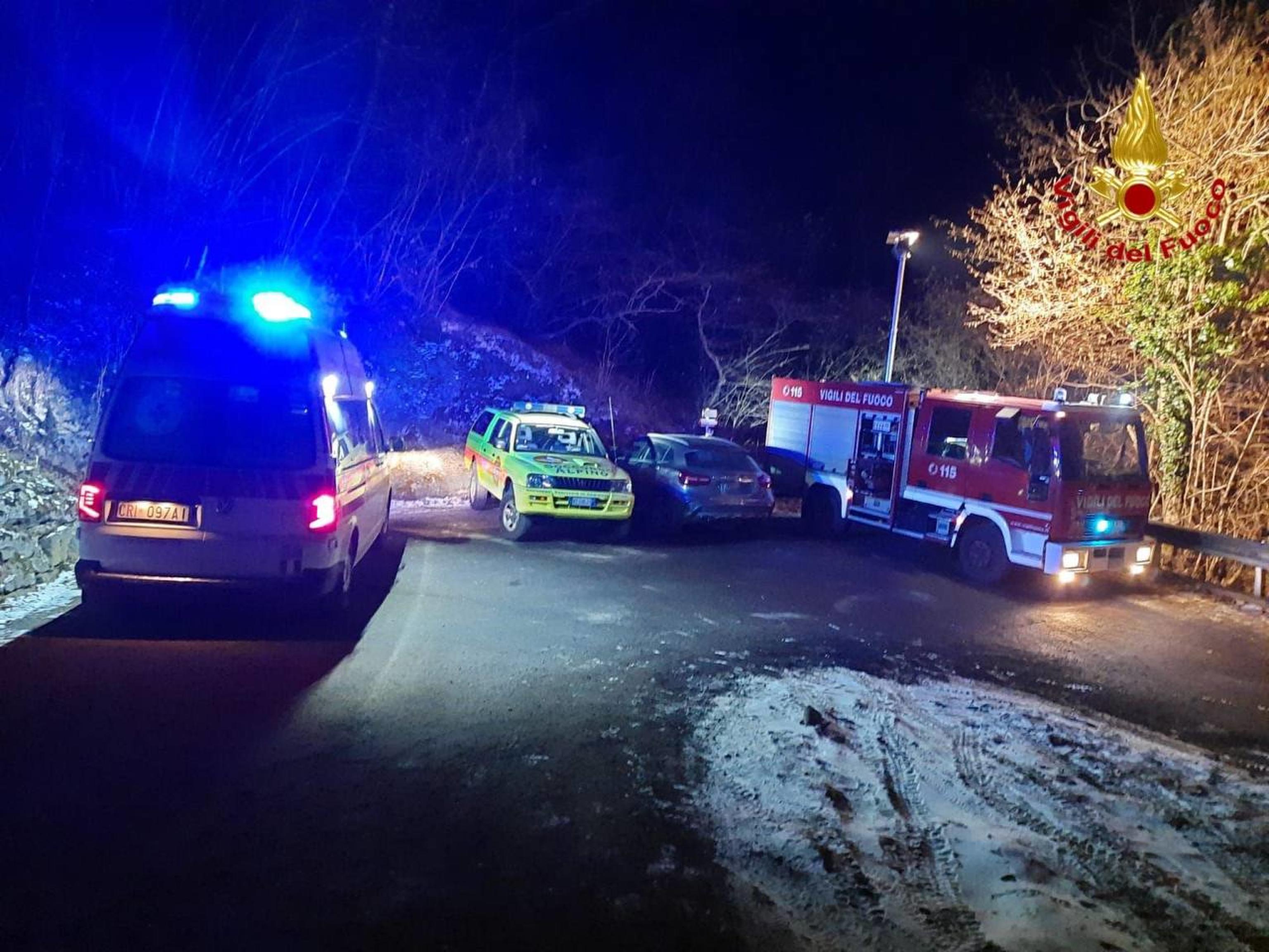 ANSA/ VIGILI DEL FUOCO