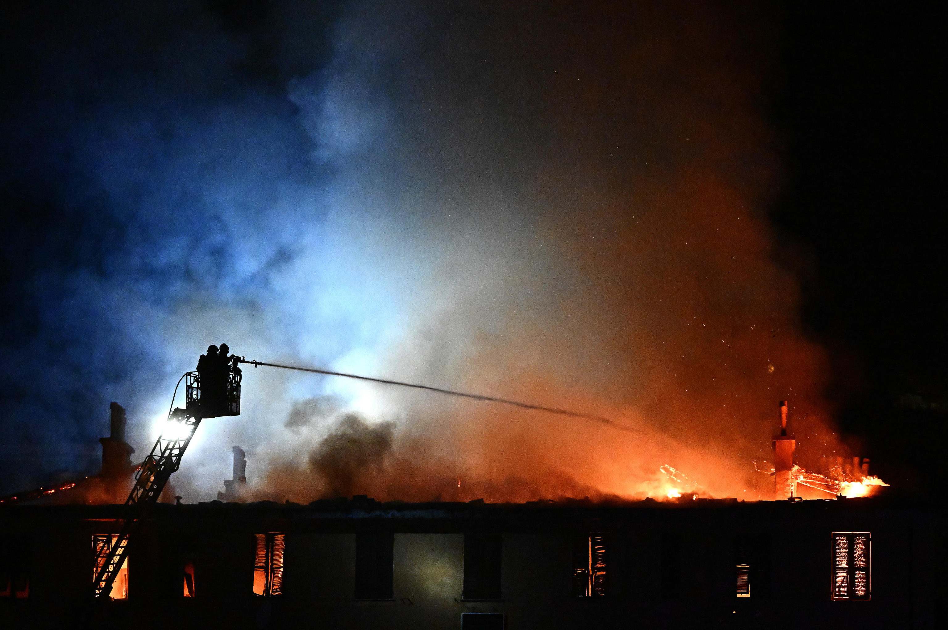 incendio Genova