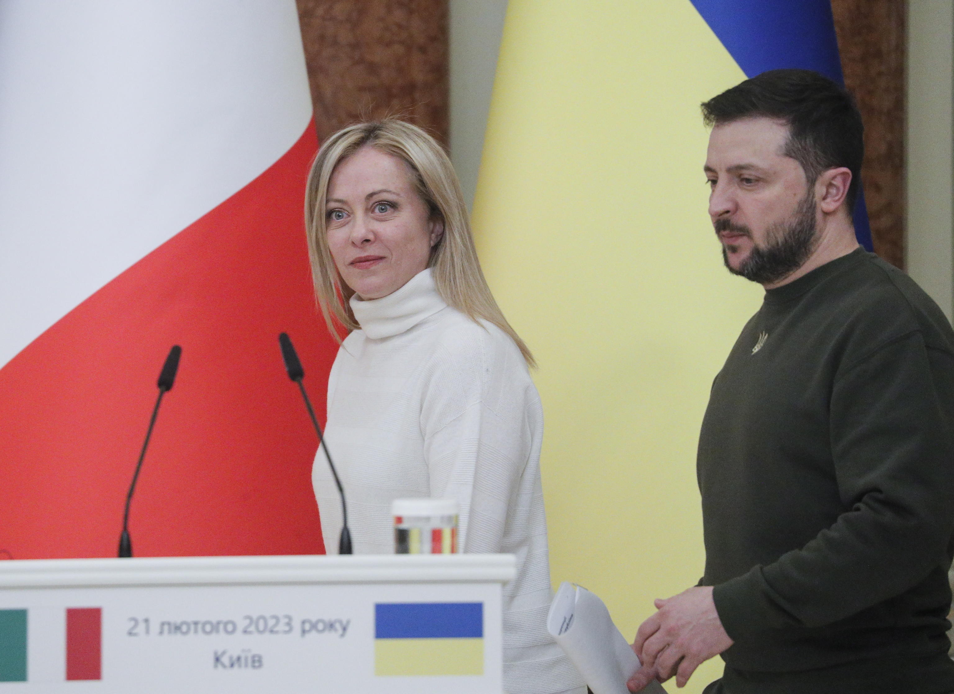 MELONI ZELENSKY