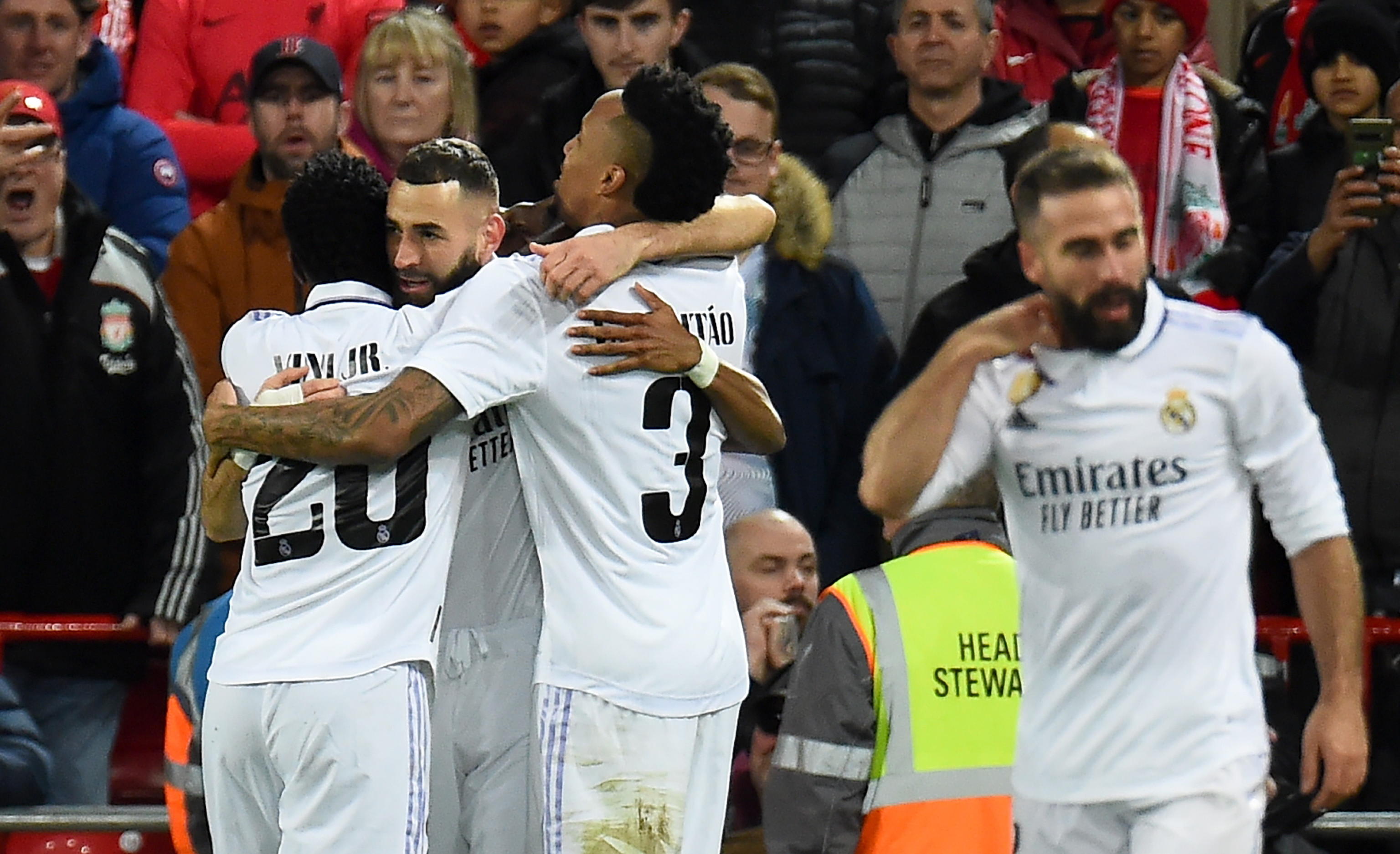 CHAMPIONS LEAGUE LIVERPOOL REAL MADRID BENZEMA