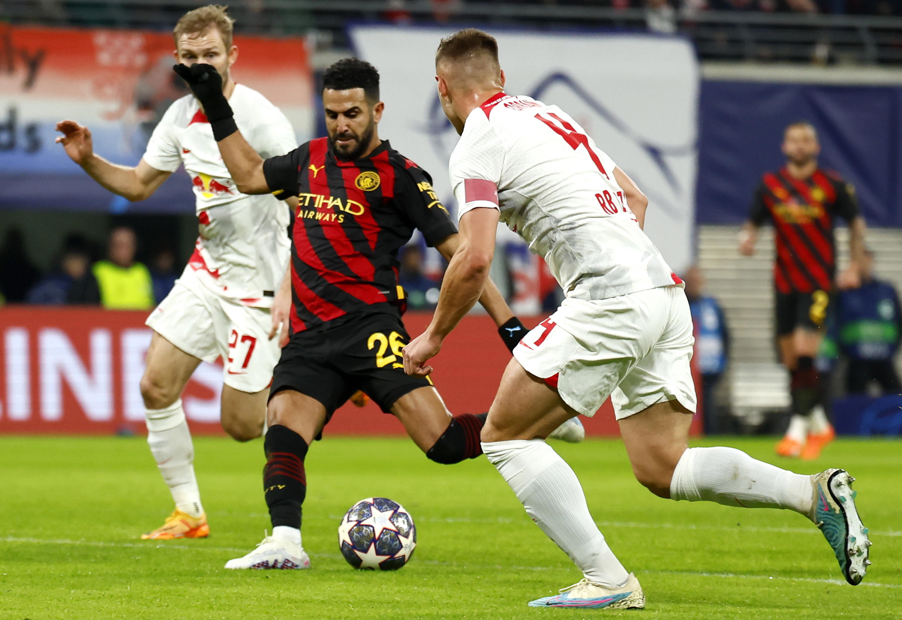 CHAMPIONS LEAGUE LIPSIA MANCHESTER CITY