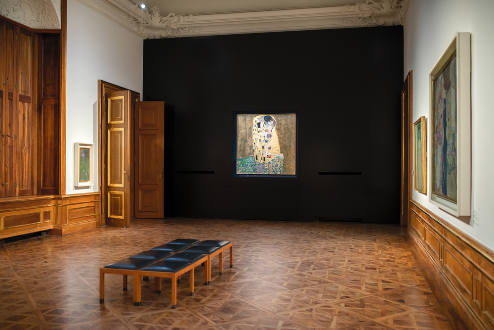 OPERA GUSTAVE KLIMT BELVEDERE MUSEUM VIENNA AUSTRIA