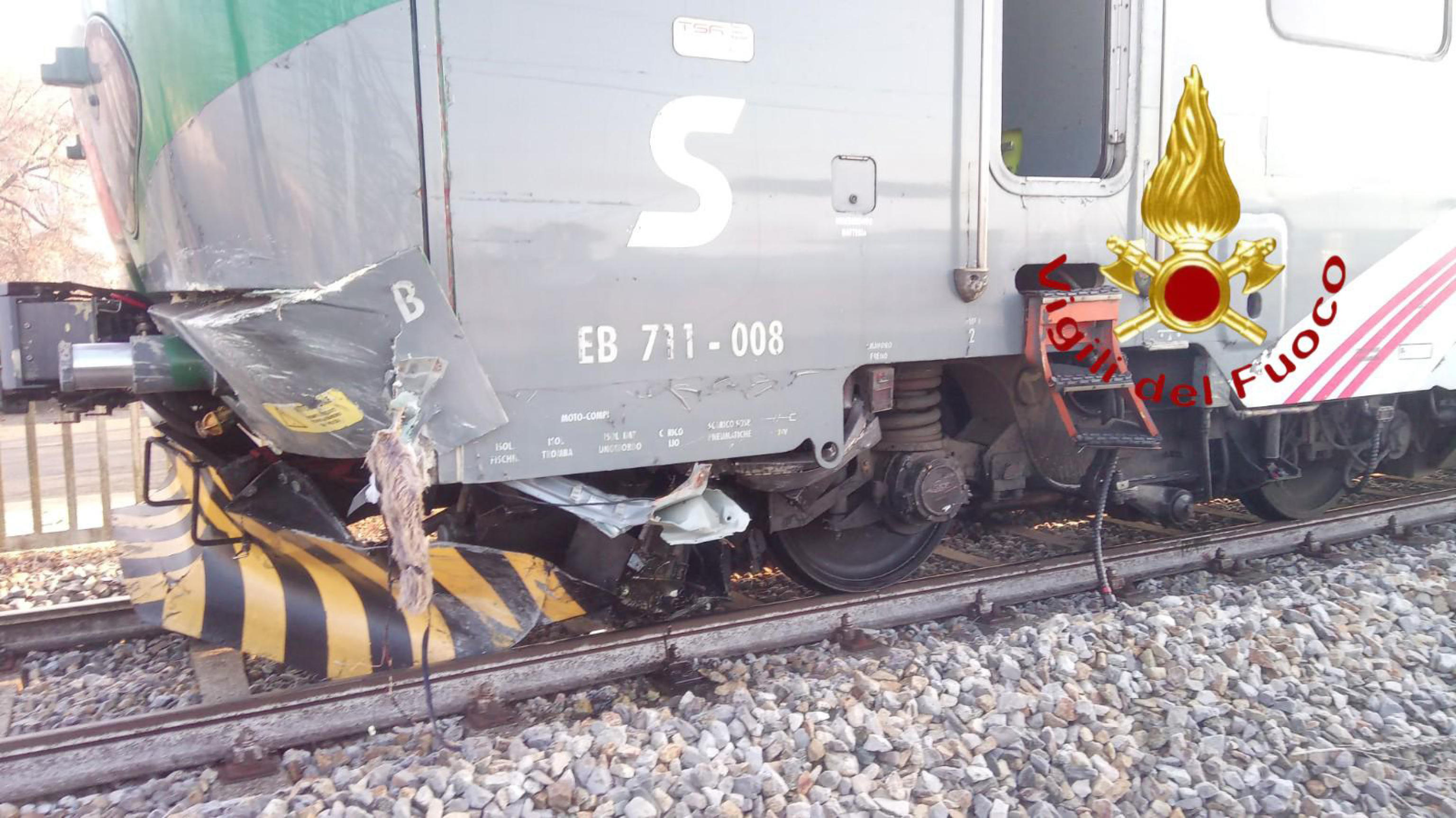 investita treno melzo
