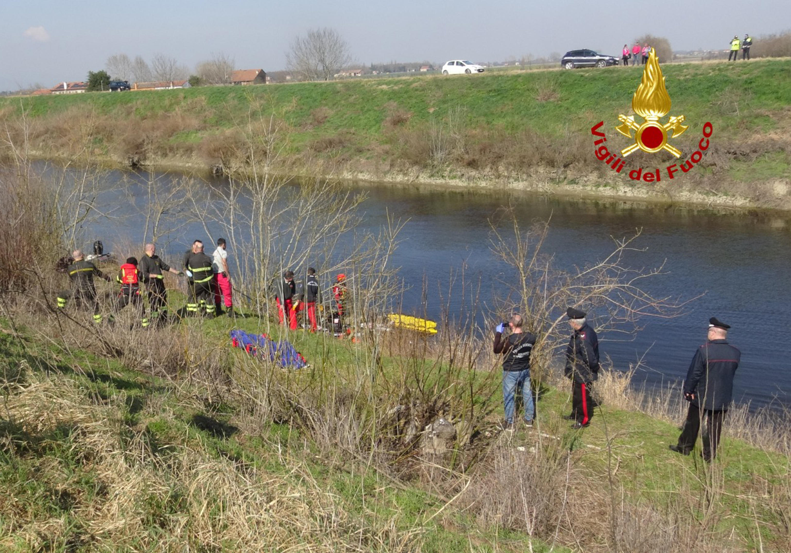 ANSA/Uff stampa Vigili del fuoco