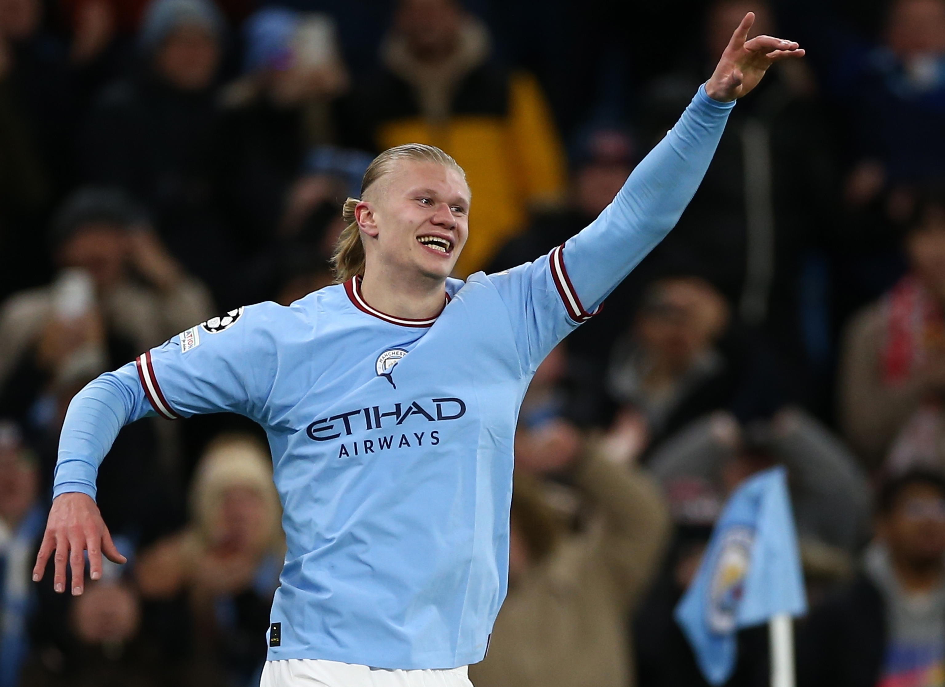 CHAMPIONS LEAGUE MANCHESTER CITY LIPSIA HAALAND