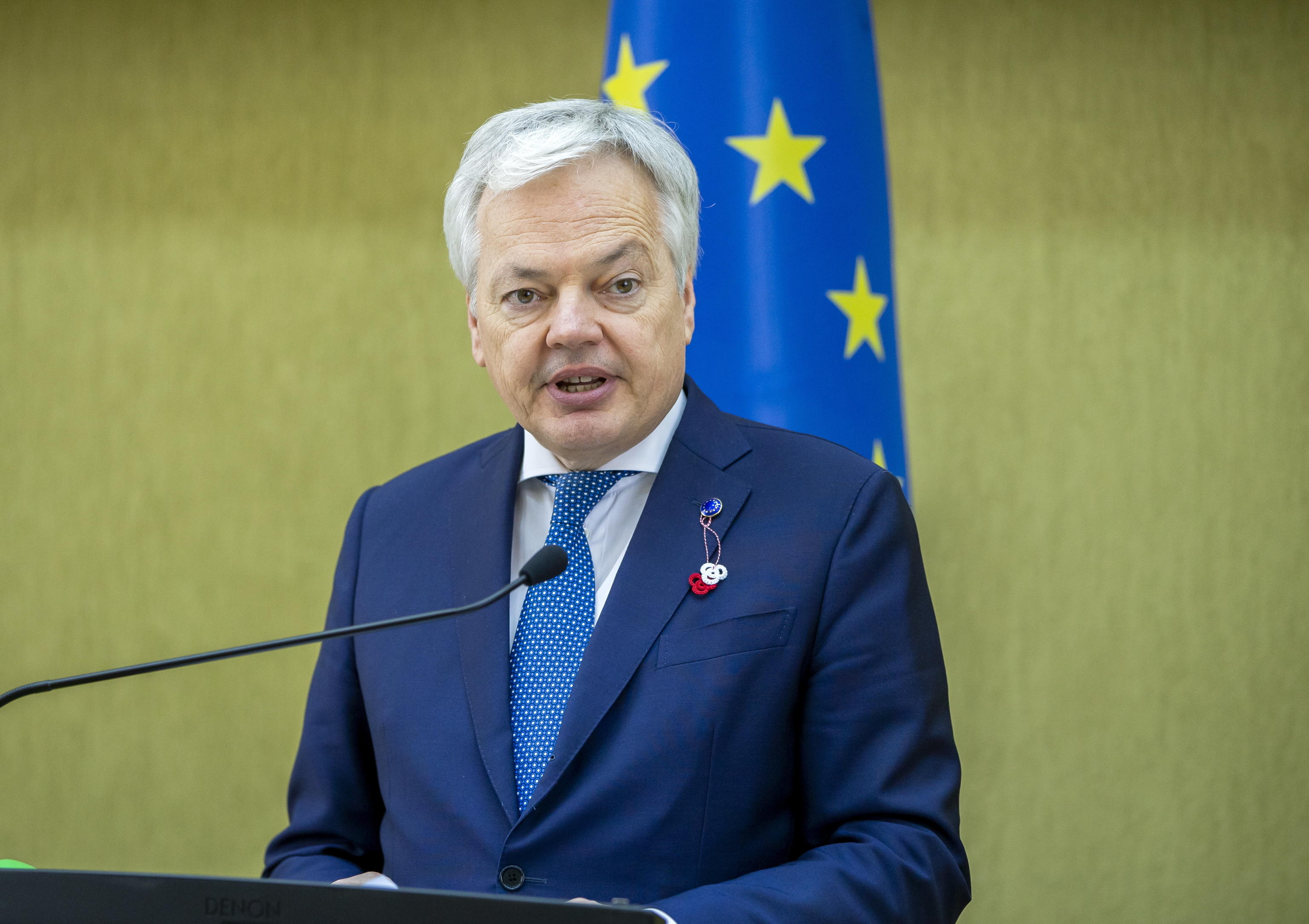 DIDIER REYNDERS UE GIUSTIZIA