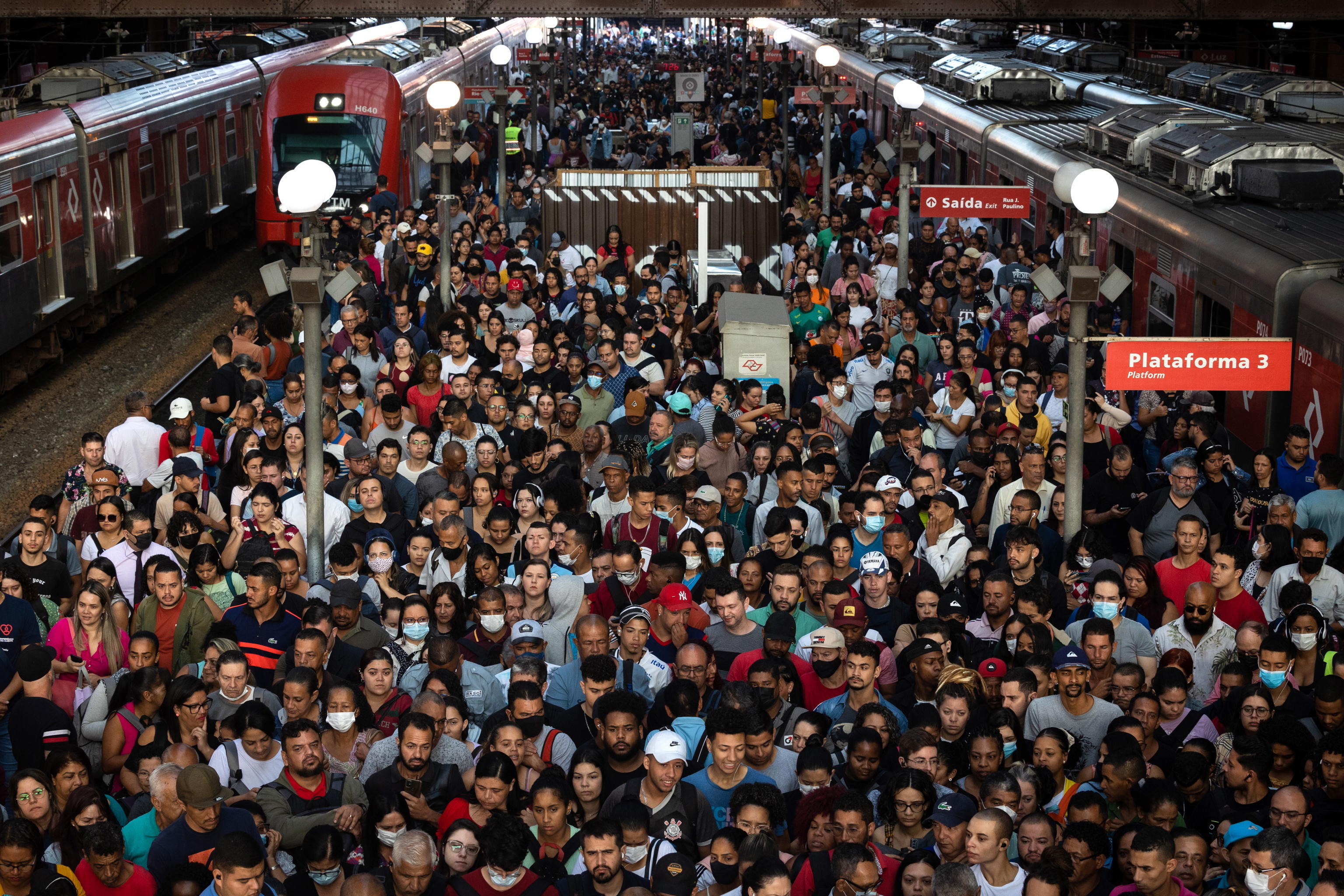 BRASILE SAN PAOLO SCIOPERO METROPOLITANA