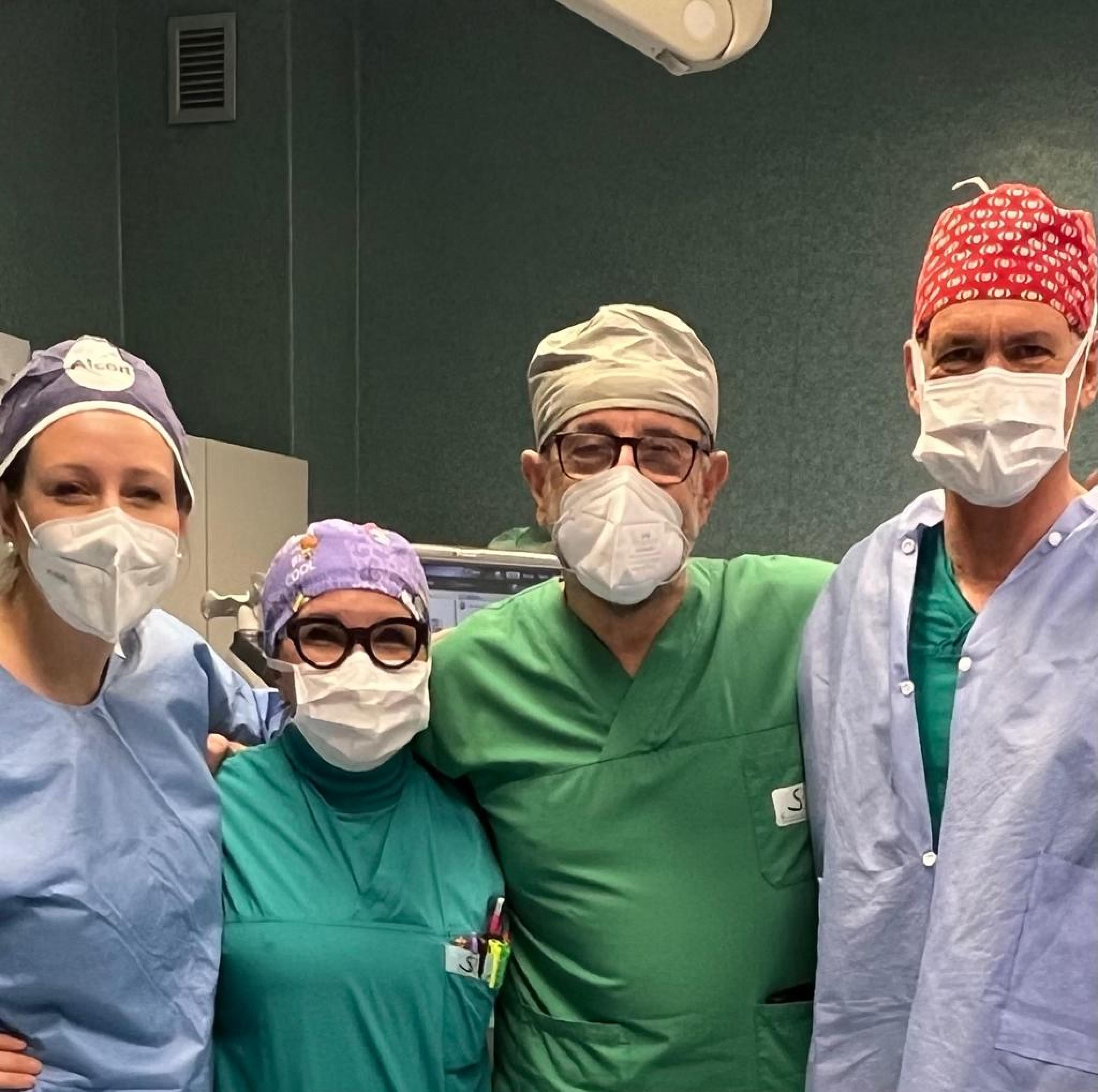 trapianto cornea molinette